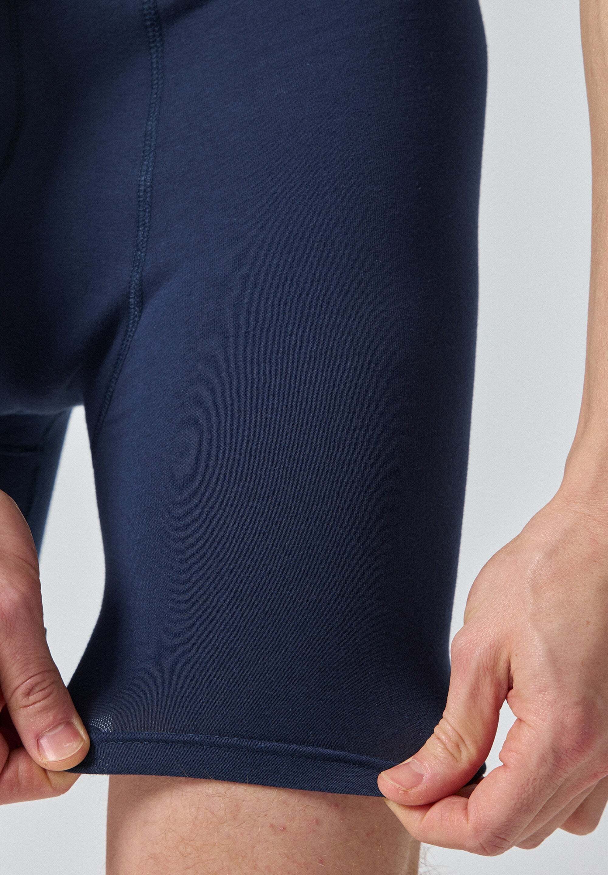 SNOCKS Boxershorts Enge Unterhosen mit längerem Bein ohne Logo (6-St) aus Bio-Baumwolle, ohne kratzenden Zettel, bequem durch längeres Bein – Bild 5 von 5