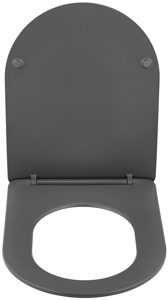 WENKO WC-Sitz Modell Galati, aus Duroplast, ultraflach, D-Form, mit Absenka günstig online kaufen