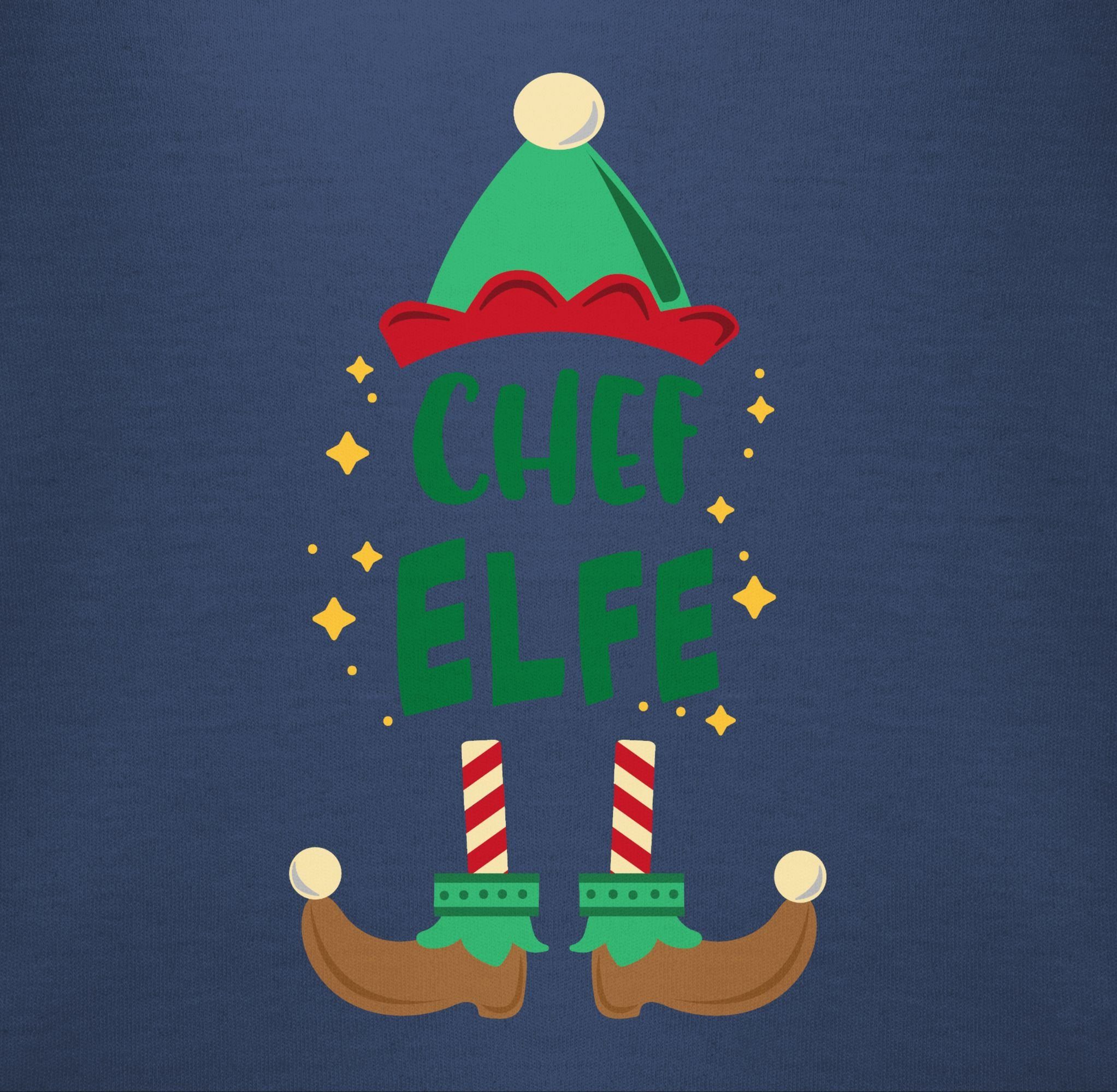 Weihnachten Navy Shirtracer Chef Kleidung Shirtbody Elfe Blau Weihnachten 3 Baby