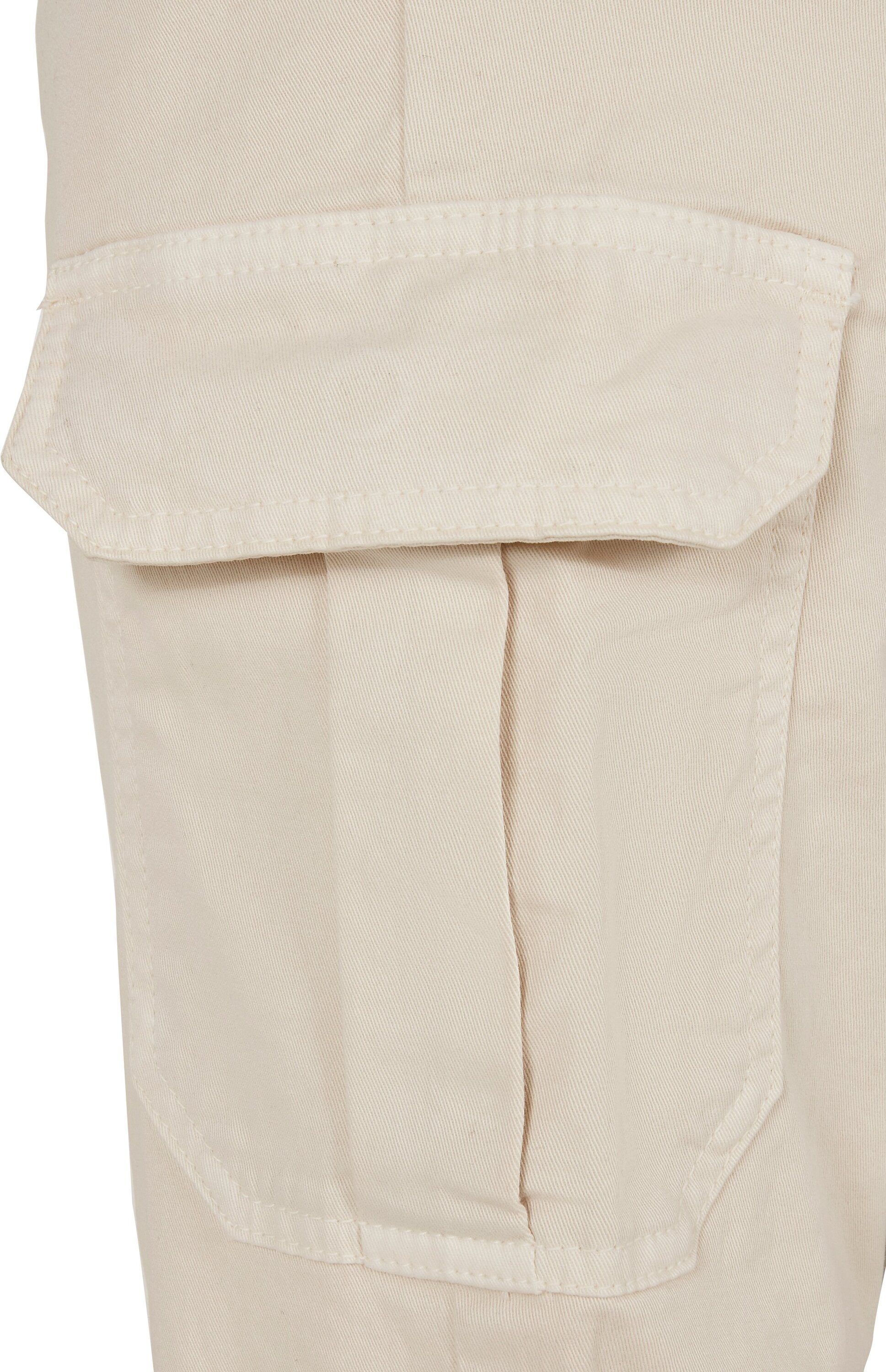 Cargo (1-tlg) High URBAN Pants CLASSICS whitesand Cargohose Waist Damen Ladies