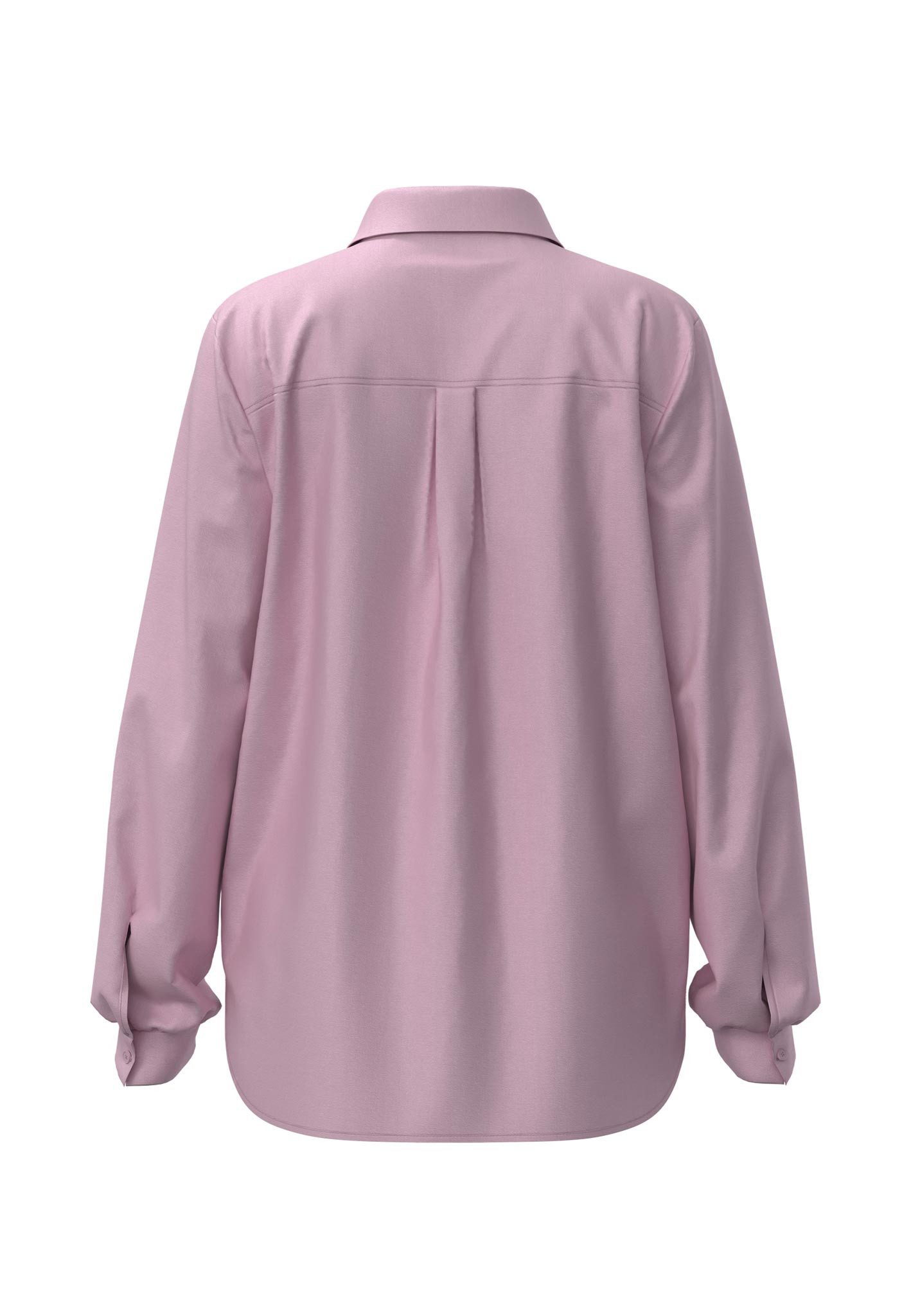 FYNCH-HATTON Langarmbluse BLOUSE COTTON SATIN