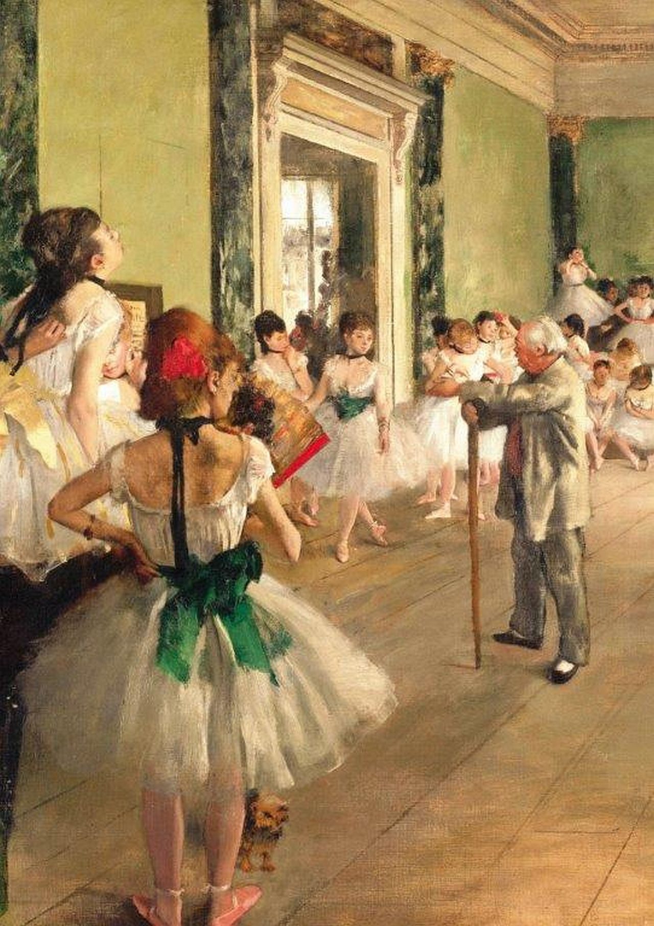 Piatnik Puzzle Degas, Der Tanzunterricht, Puzzleteile