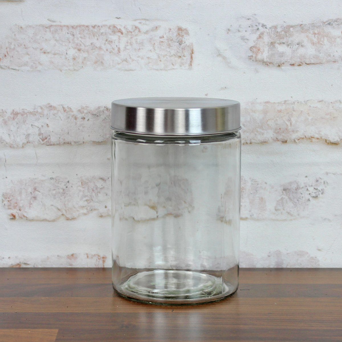 Glas, GAUMENKICK Glasbehälter Aufbewahrungsglas (3-tlg) Vorratsdose 1,25Liter Vorratsglas Vorratsglas 3St, M