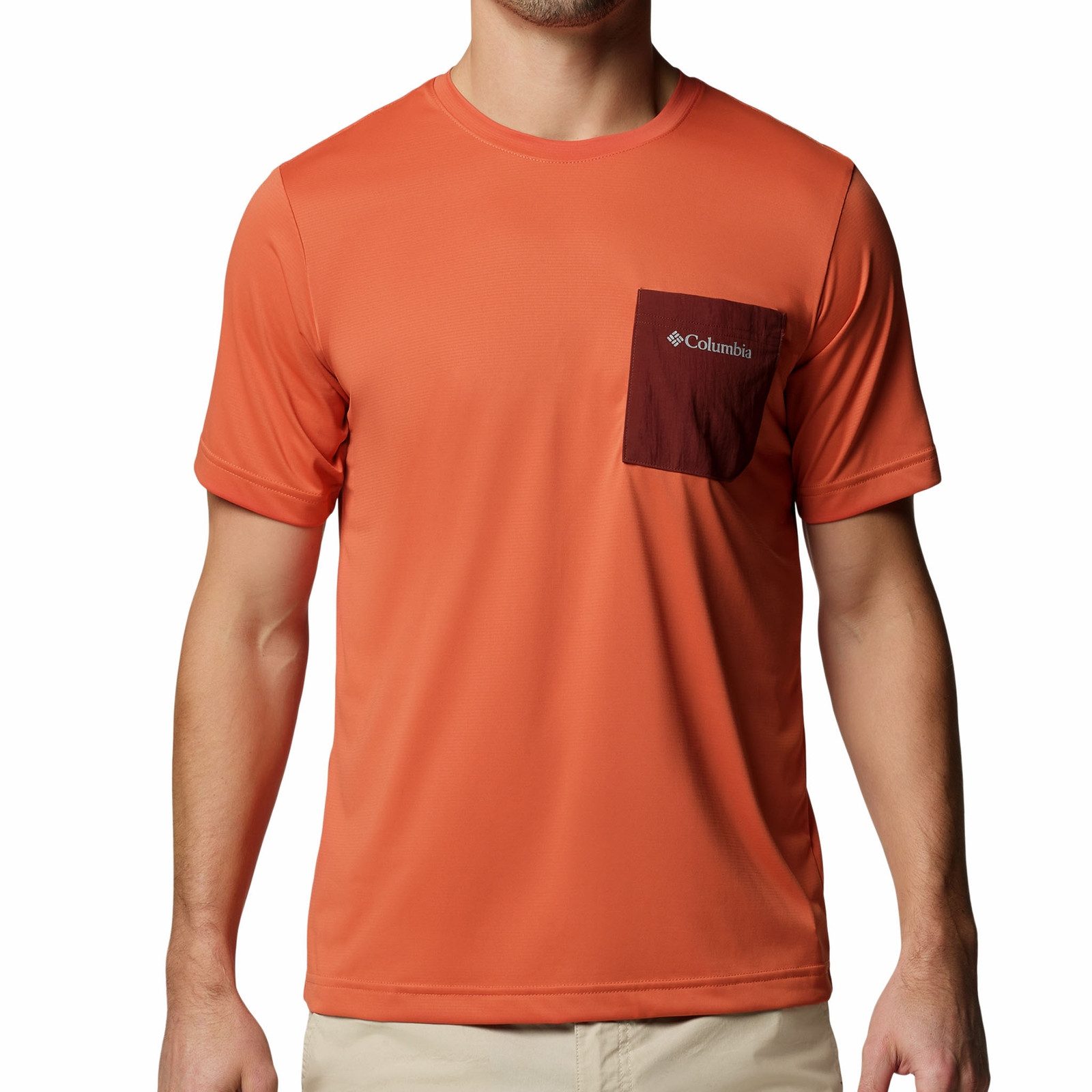 Columbia T-Shirt Columbia Hike™ T-Shirt mit aufgesetzter Brusttasche