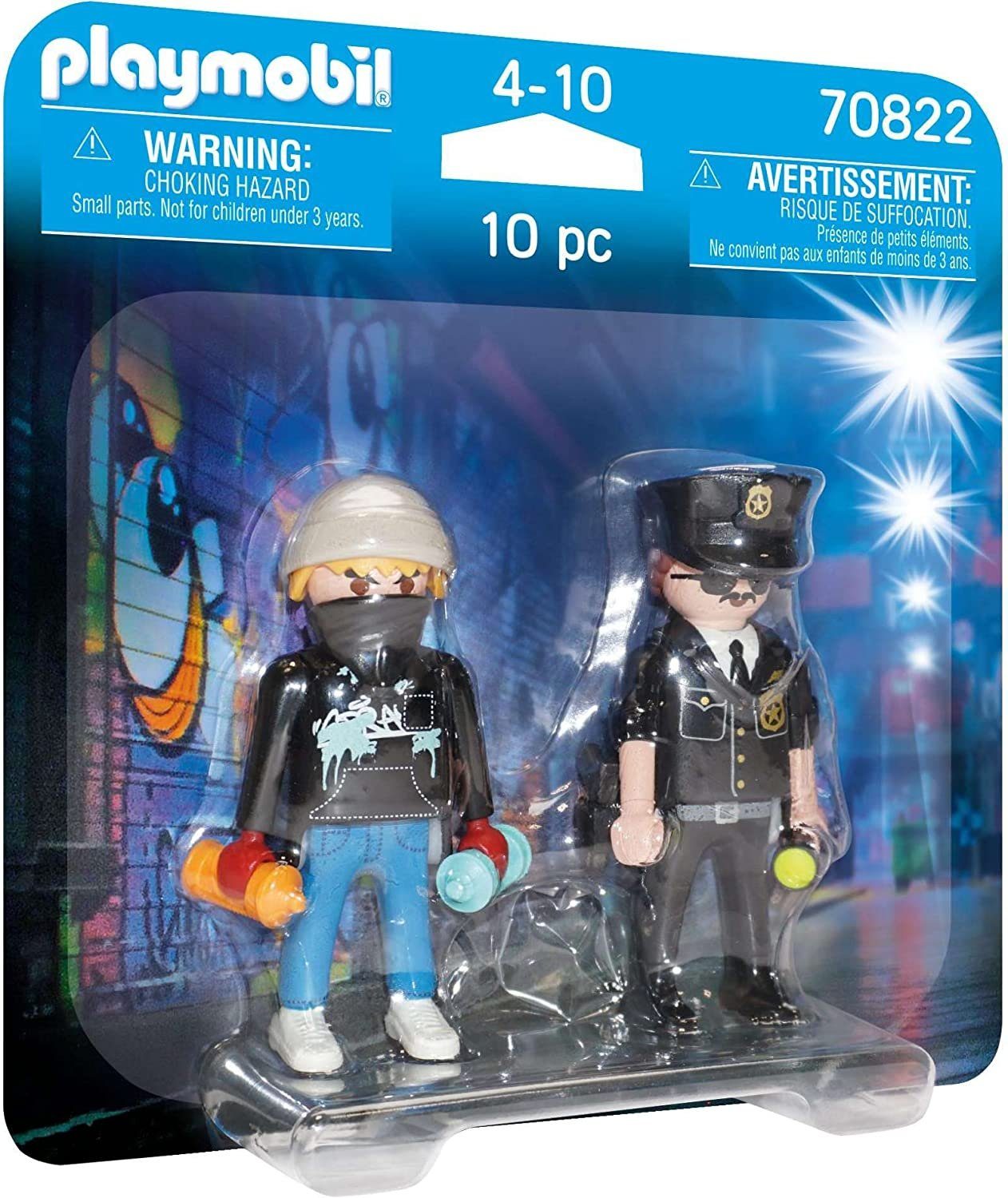 PLAYMOBIL ® 70822 DuoPack Polizist und Sprayer Spielbausteine