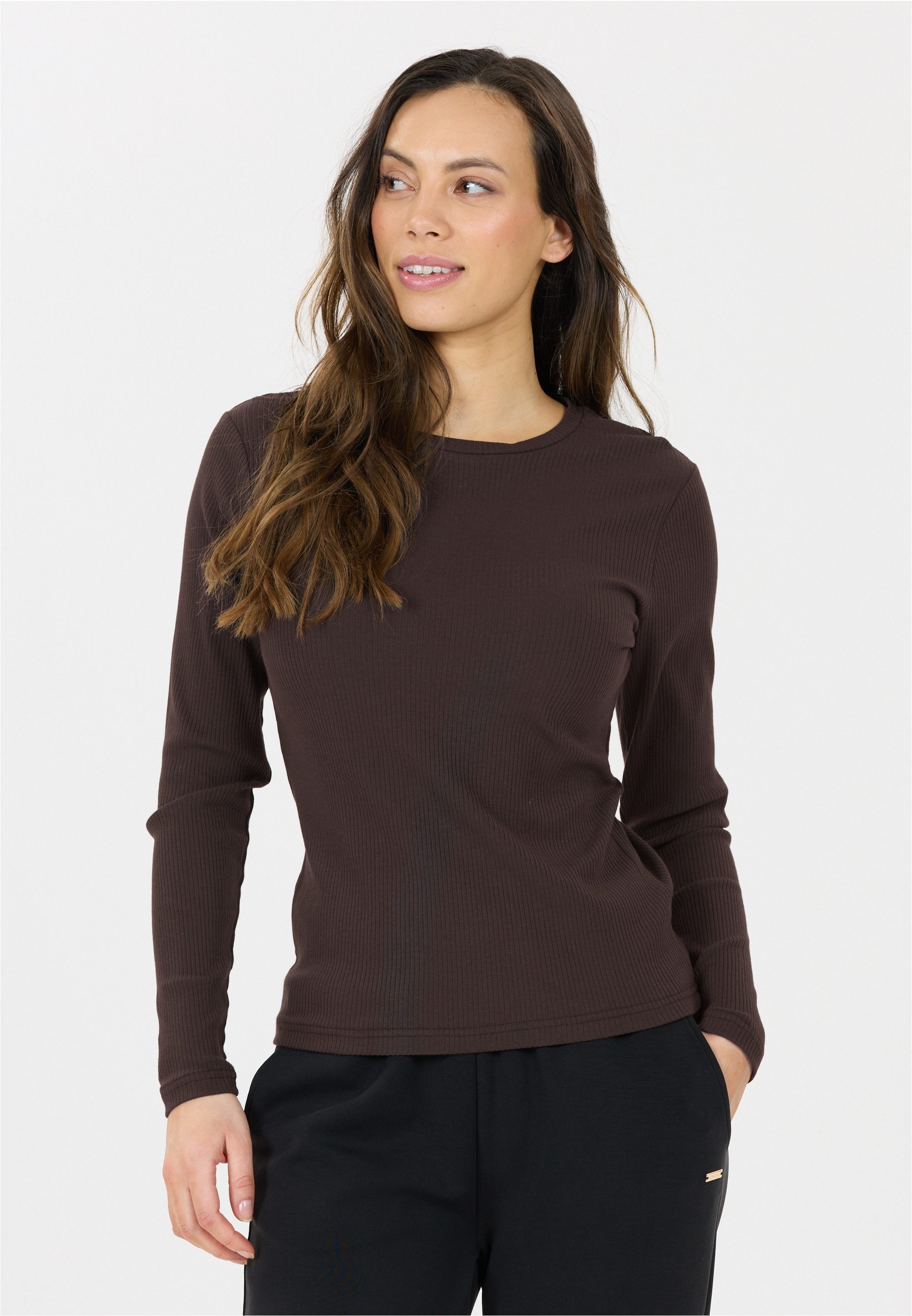 ATHLECIA Langarmshirt Lankae (1-tlg) mit feuchtigkeitsregulierenden günstig online kaufen