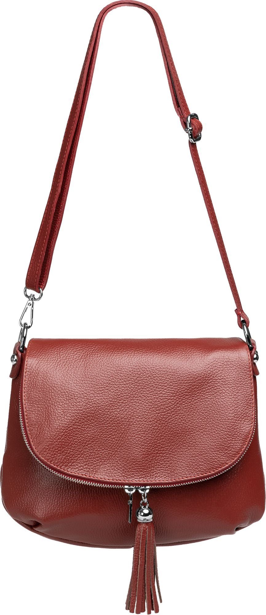 Caspar Umhängetasche Klassische Damen Leder Handtasche günstig online kaufen