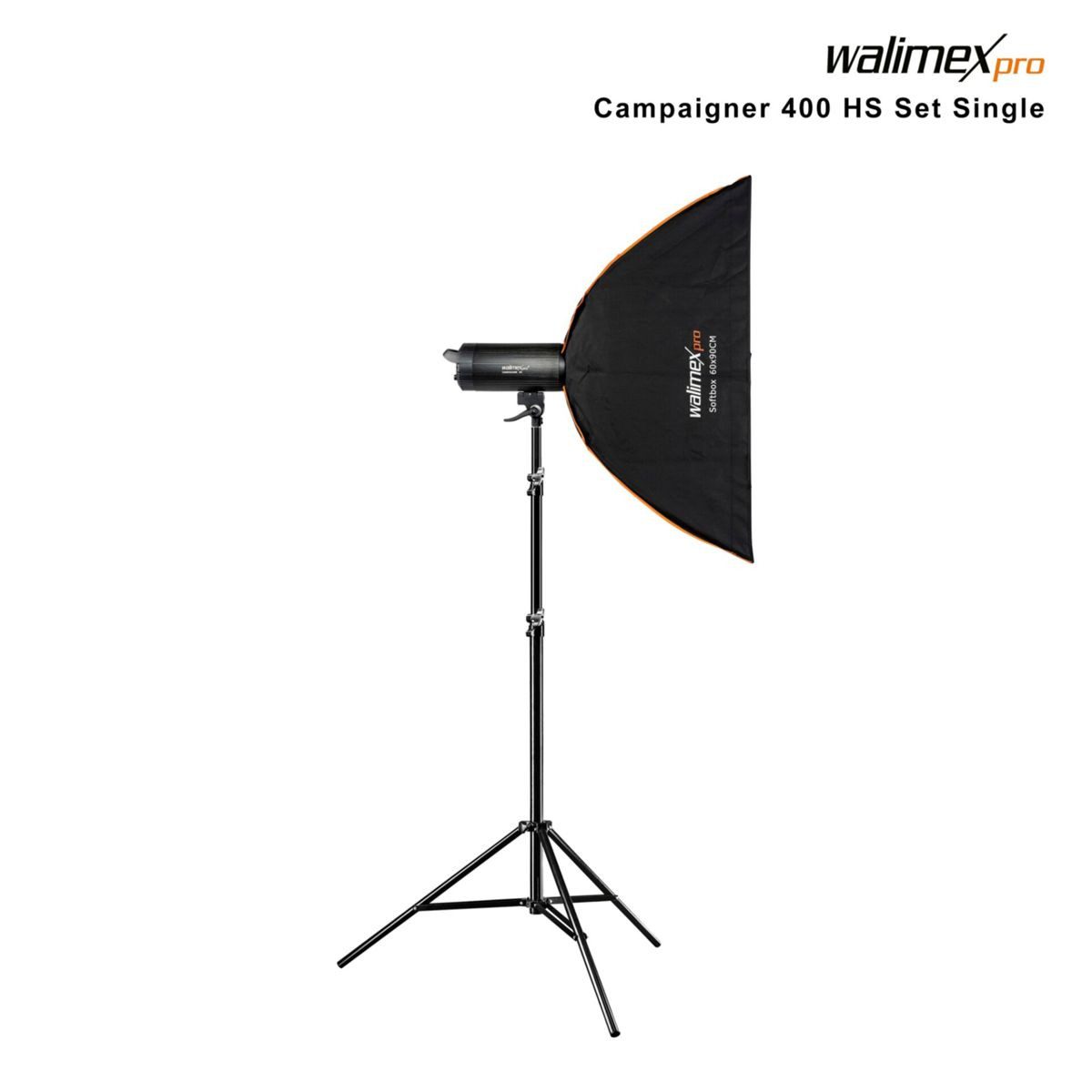 walimex pro Campaigner 400 HS Set Single Studio-Blitzgerät