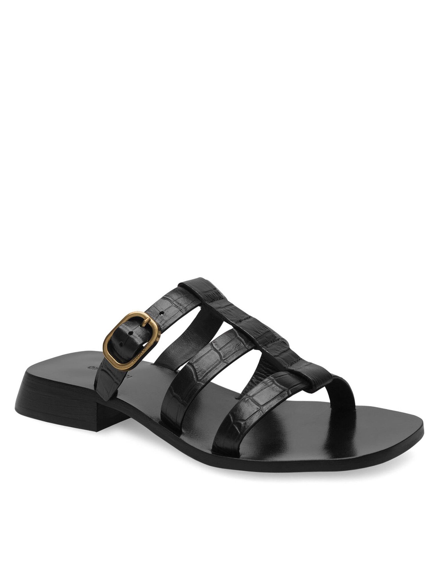 GINO ROSSI Pantoletten MALI-112791 Schwarz Pantolette günstig online kaufen