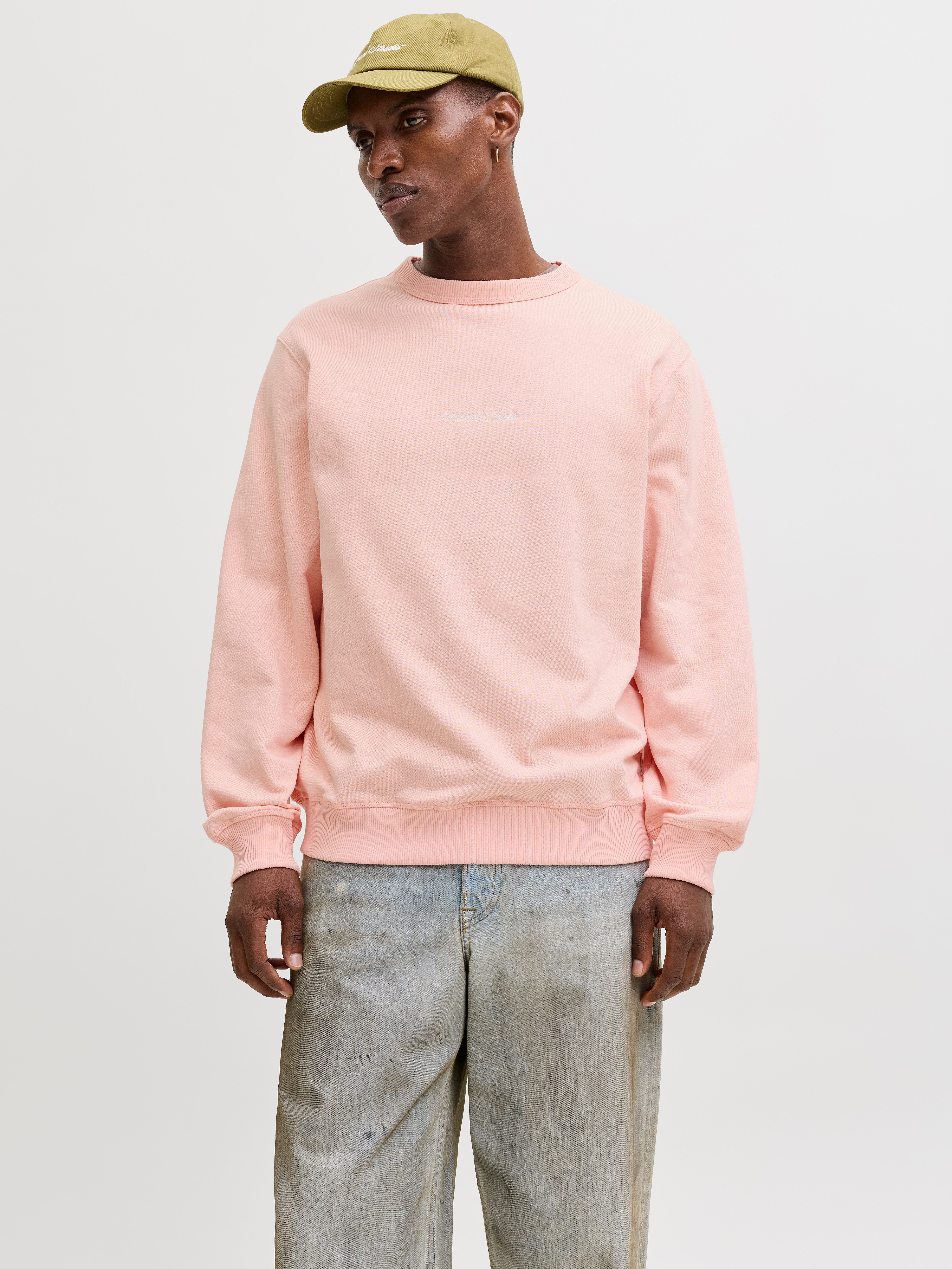 Jack & Jones Sweatshirt JORNORREBRO EMB SWEAT CREW NOOS mit Logo Print günstig online kaufen