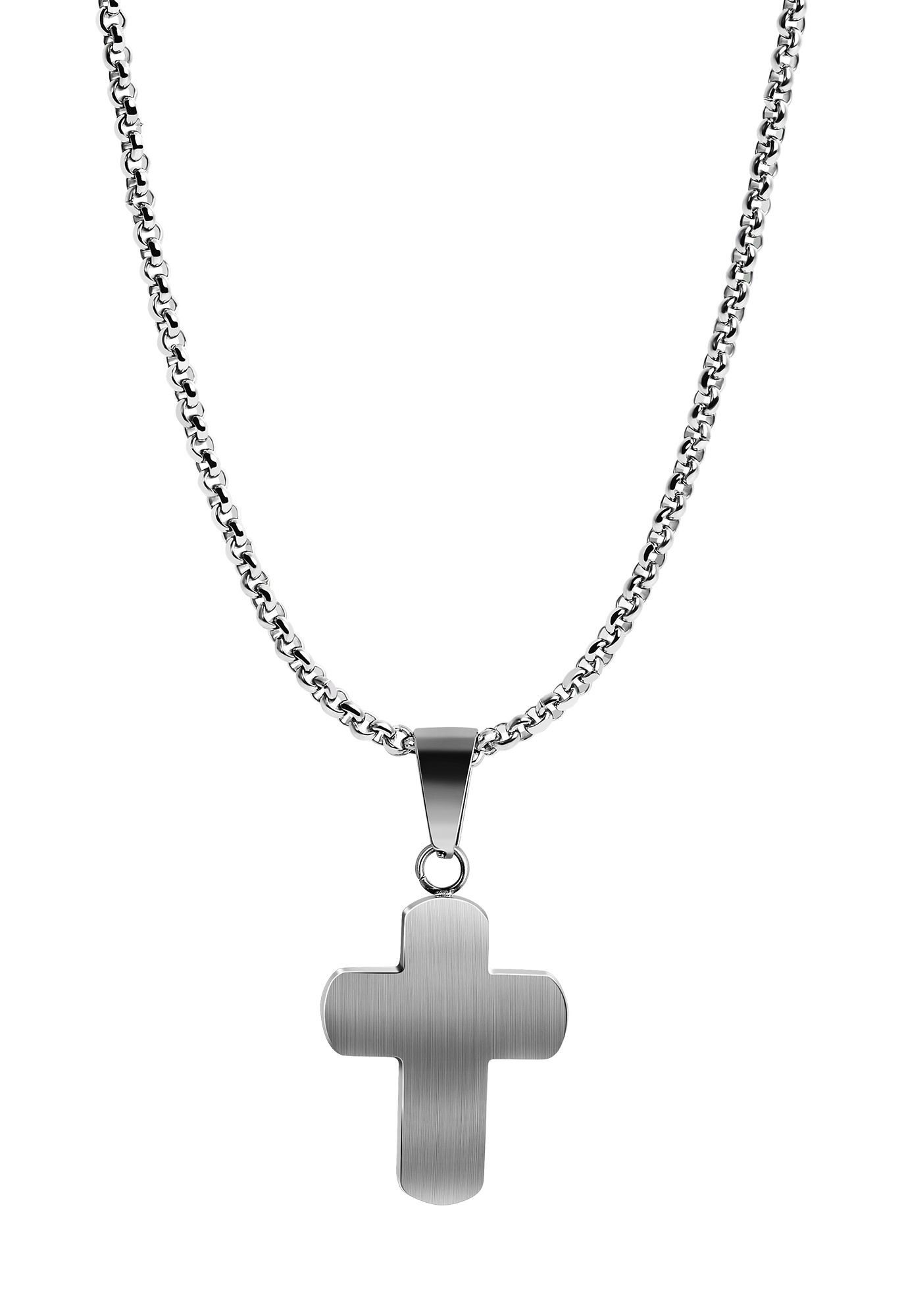 Kettenanhänger Anhänger – Kreuz Kreuzanhänger aus Edelstahl
