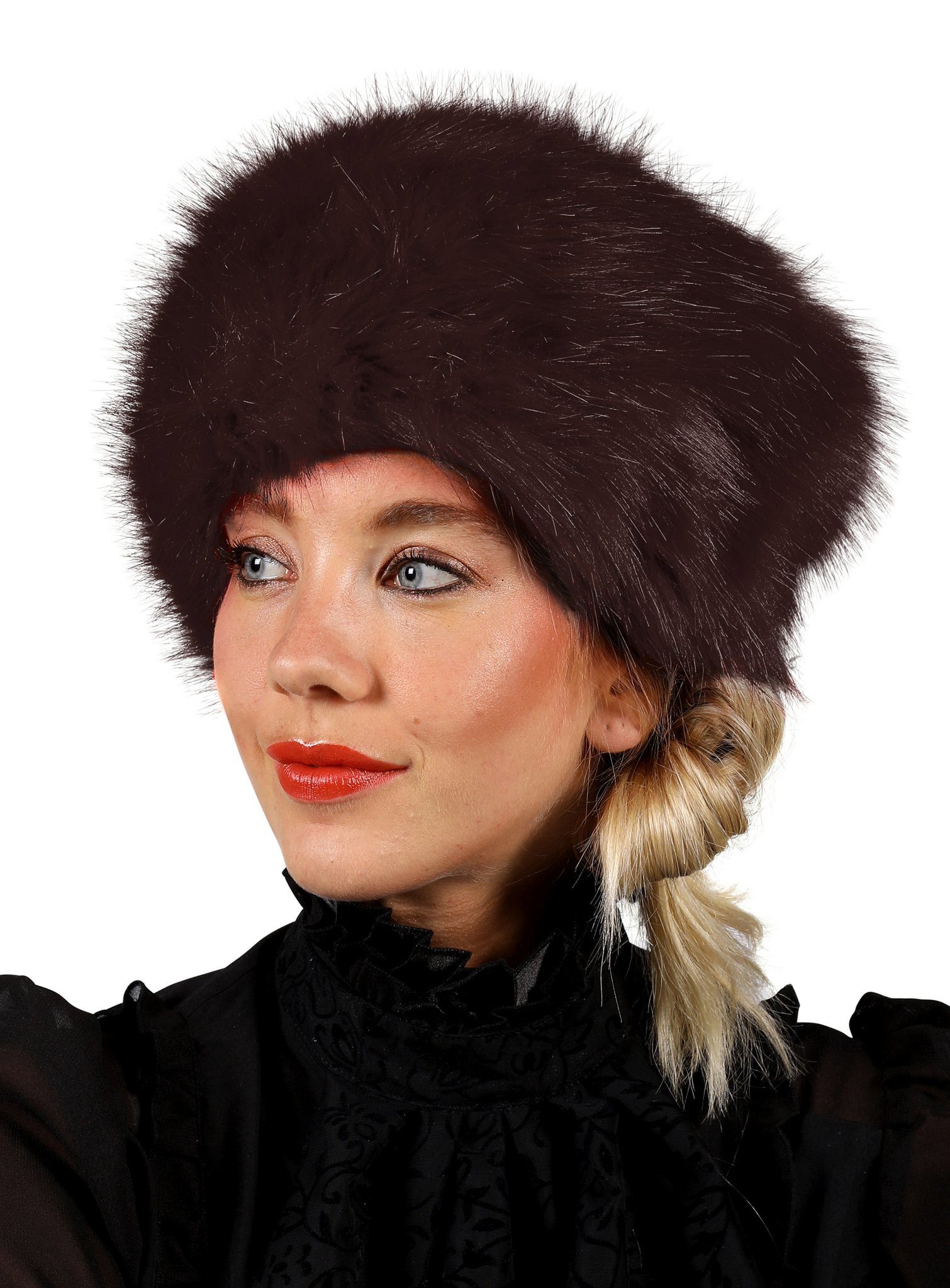 Kostüm Schapka Fellmütze - Fasching Karneval Halloween