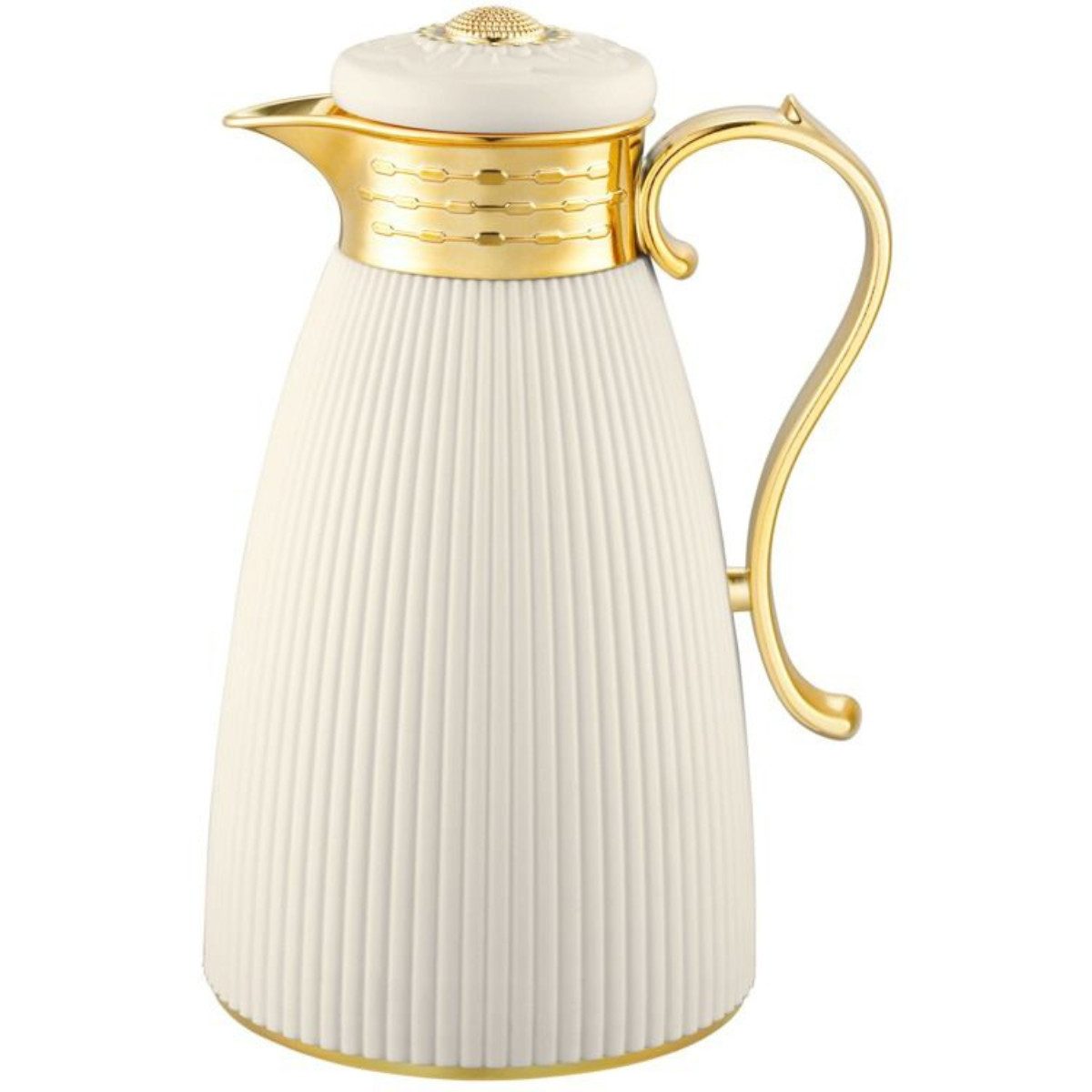 alesvelt Isolierkanne Thermoskanne HELENA 1,0 L