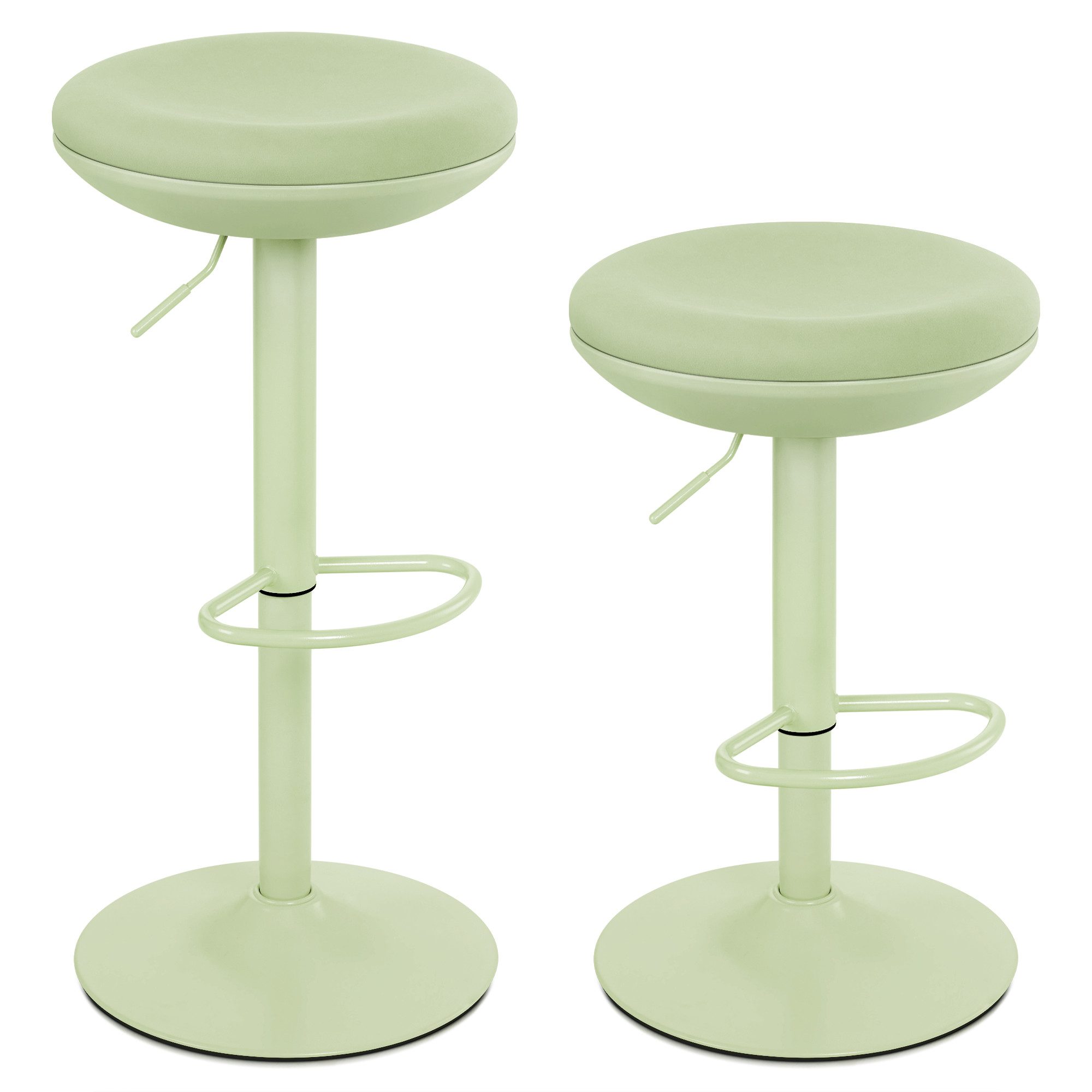 IWMH Barhocker 2er Set Höhenverstellbar Tresenhocker günstig online kaufen