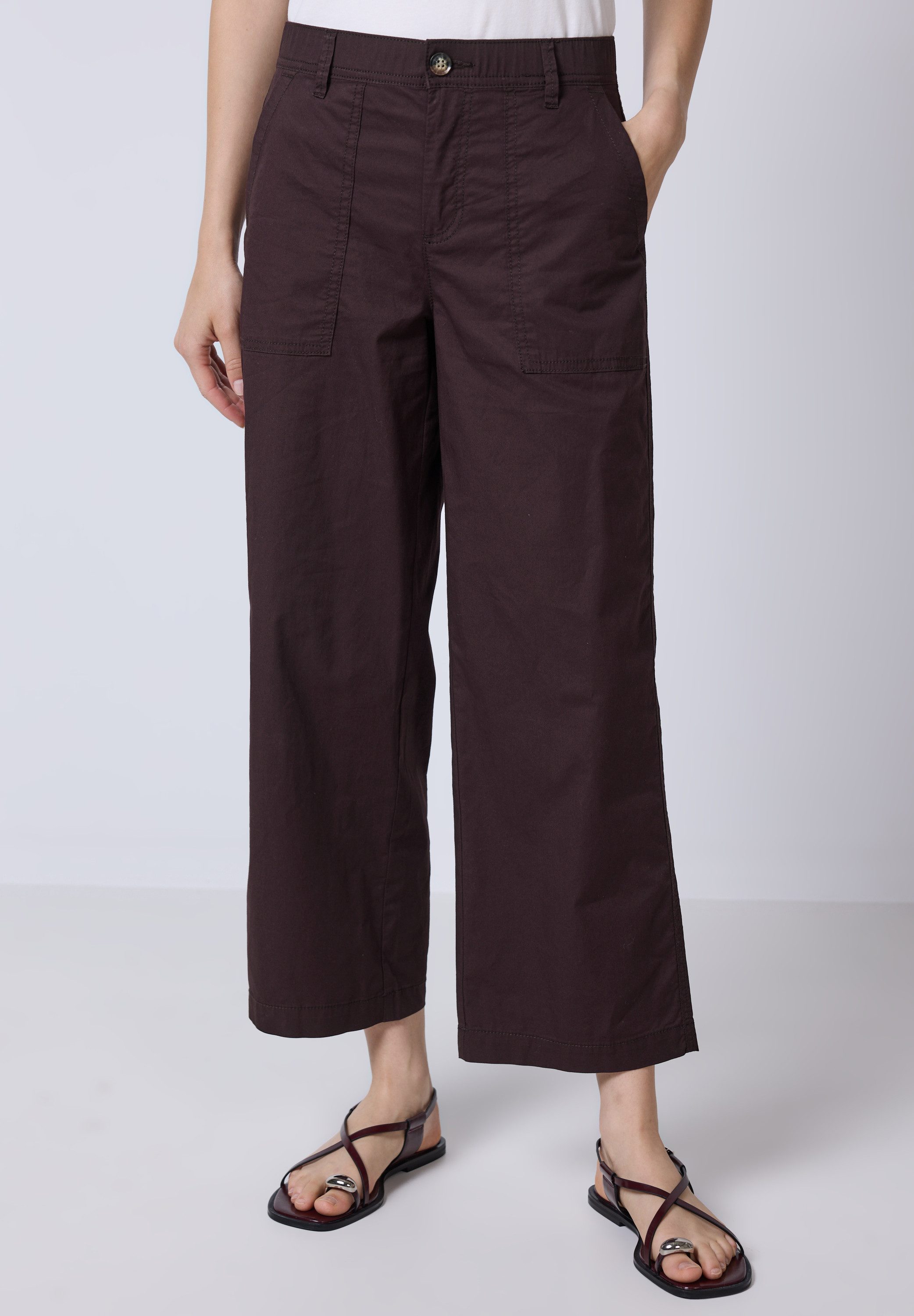 STREET ONE STUDIO Cargohose aus Baumwolle günstig online kaufen