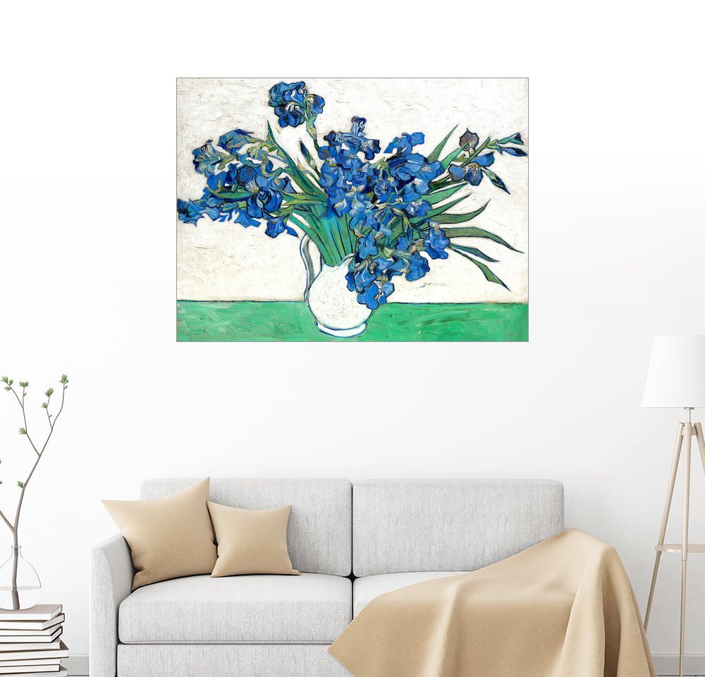 Wandbild - Vincent van Gogh »Schwertlilien« Wandbild - Vincent van Gogh »Schwertlilien«
