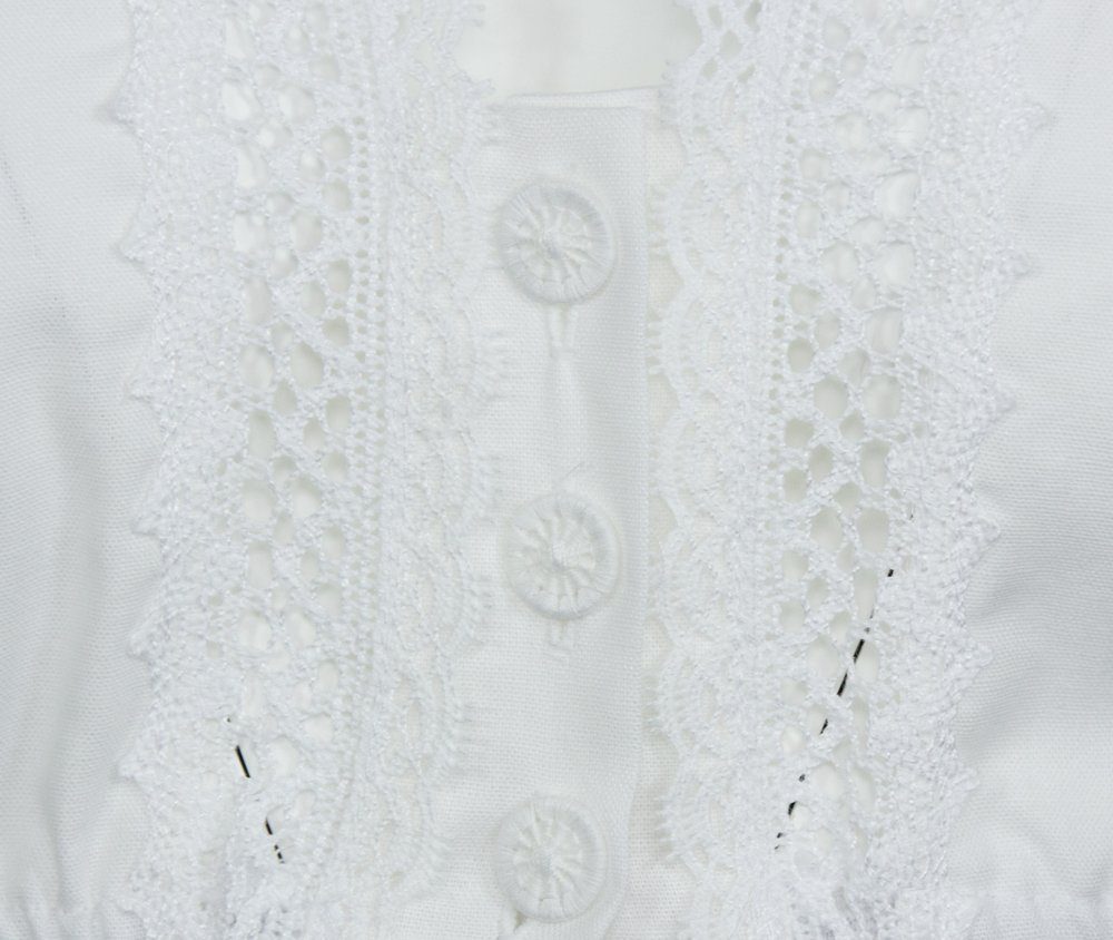 Pierre Marcel Die Bluse Dirndlbluse Pierre Marcel Ärmellose Dirndlbluse Nerina mit Spi
