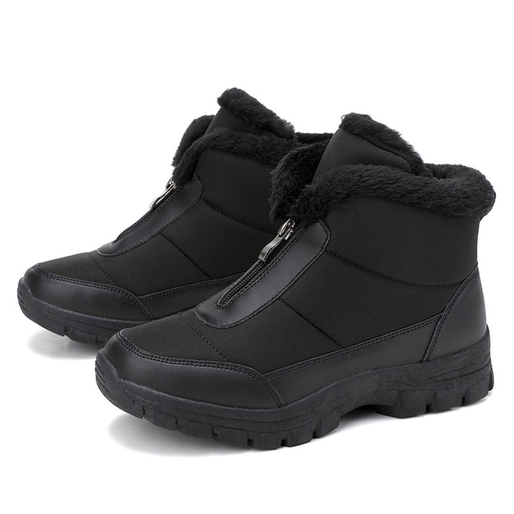HUSK'SWARE Schneeschuhe Warm gefütterte Winterstiefeletten, Schlichtes Freizeitdesign