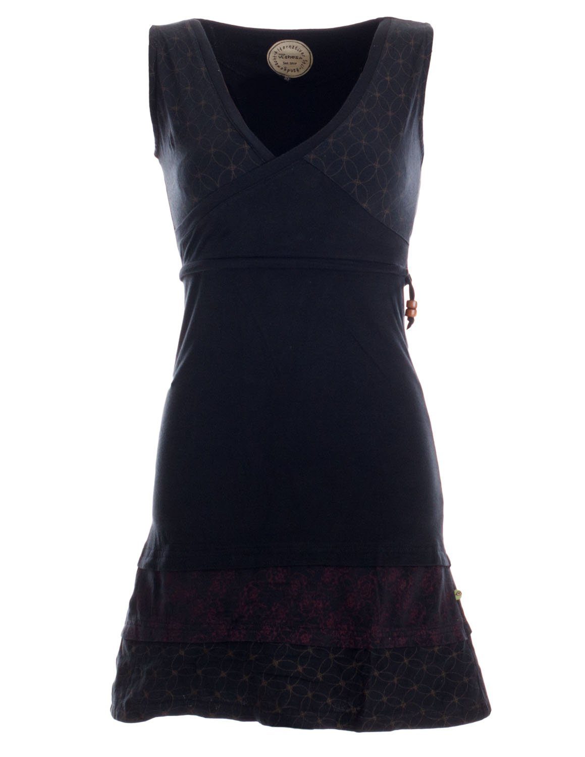Vishes Sommerkleid Kurzes ärmelloses mini Sommerkleid günstig online kaufen
