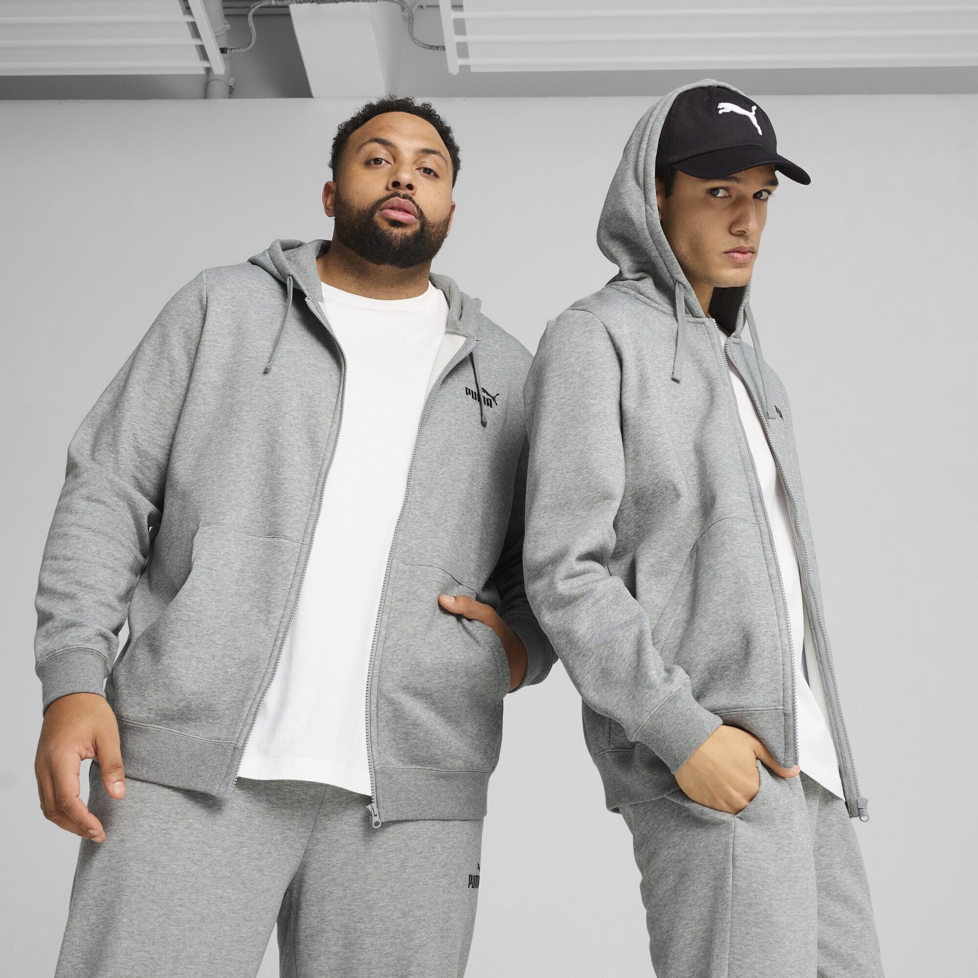 PUMA Sweatjacke Essentials No. 1 Logo Kapuzenjacke Herren günstig online kaufen