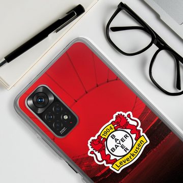 DeinDesign Handyhülle Bayer 04 Leverkusen Fußball Offizielles Lizenzprodukt, Xiaomi Redmi Note 11 Silikon Hülle Bumper Case Handy Schutzhülle