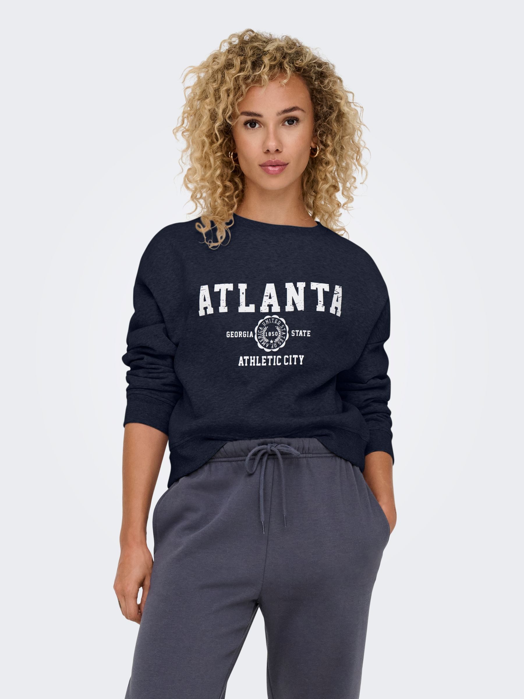 ONLY Longpullover Rundhals langarm kurz locker günstig online kaufen