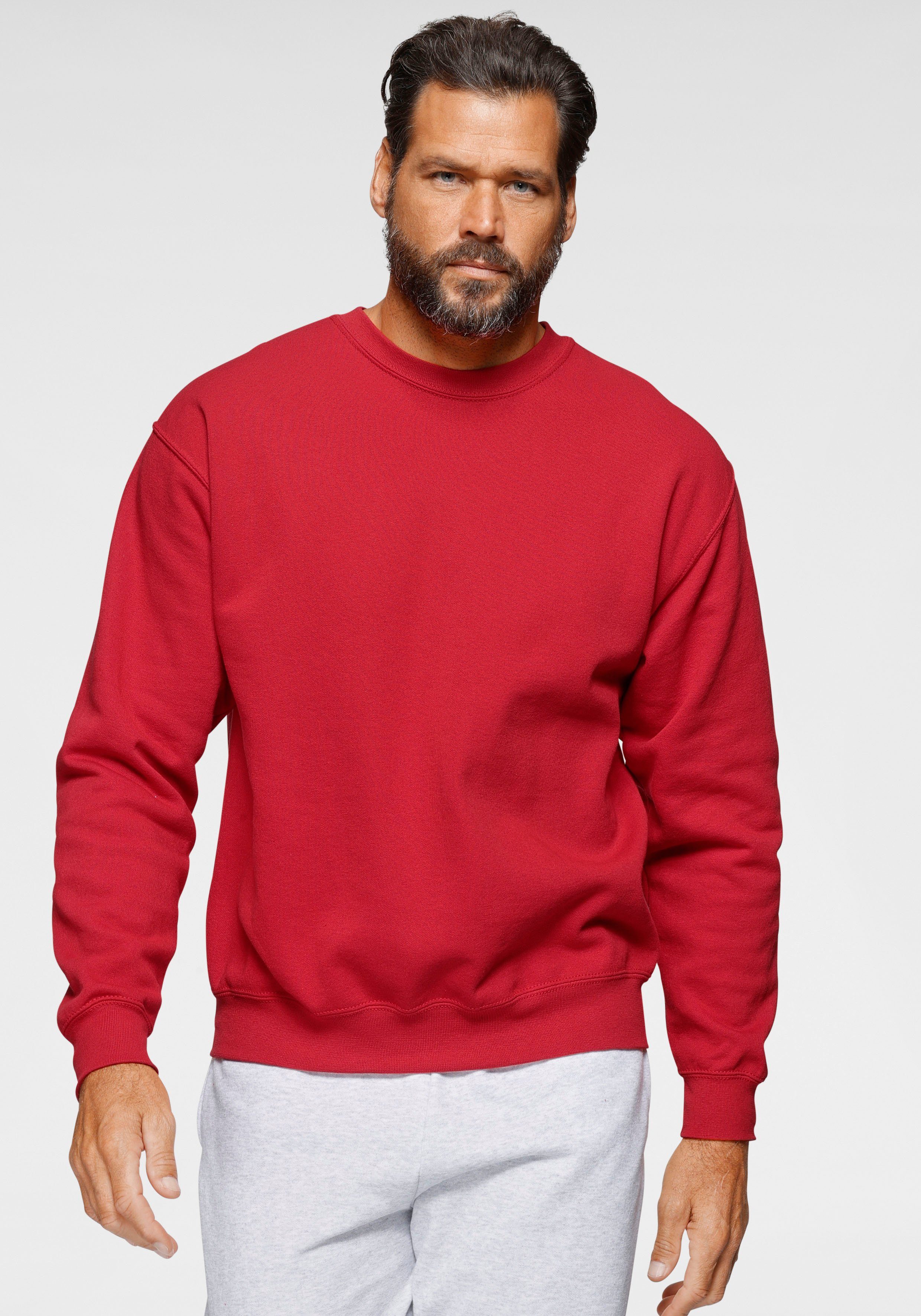 Fruit of the Loom Sweatshirt im unifarbenen Design