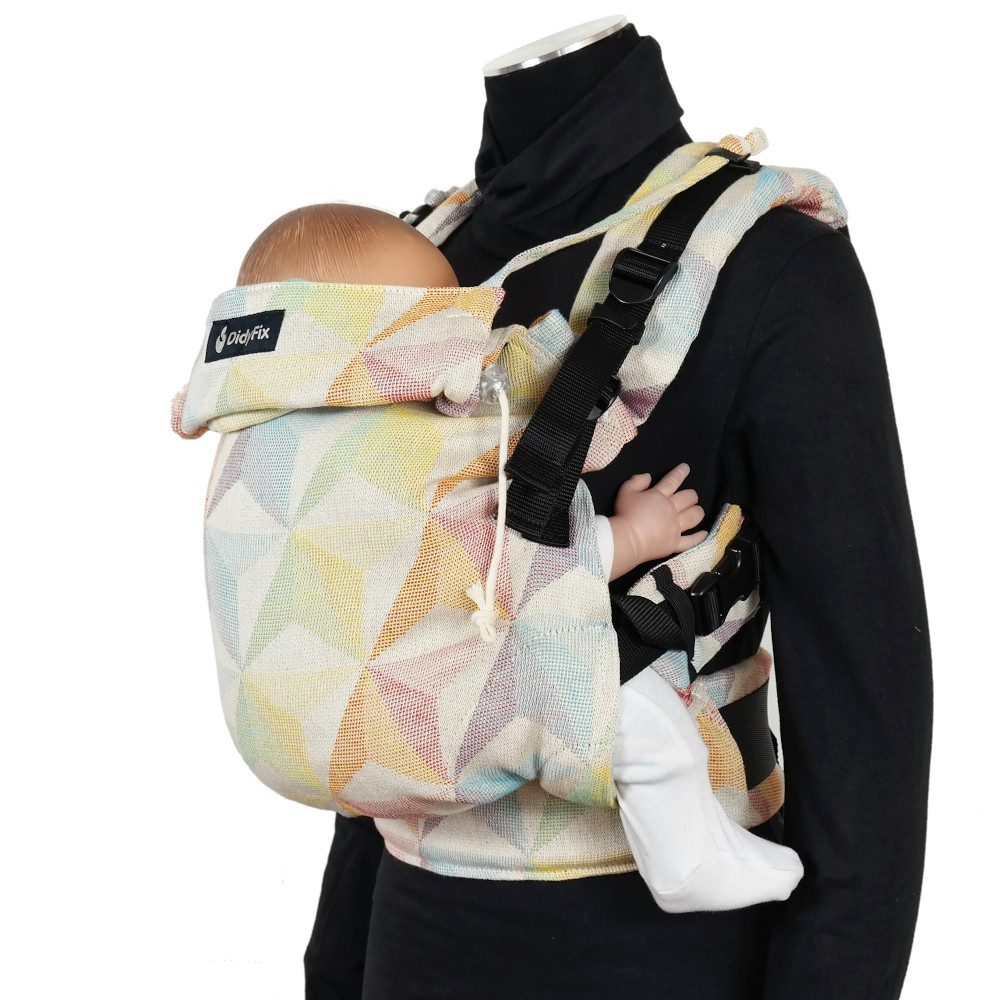 DIDYMOS Babytrage Didyfix, mit gepolsterten und einstellbaren Trägern