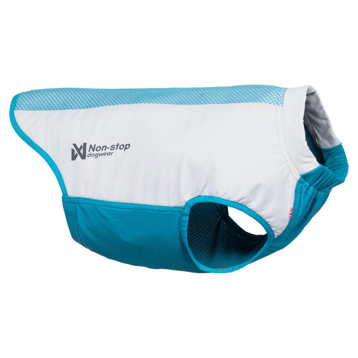 Non-stop dogwear Hundeweste Kühlweste Cooling pull-on light gray
