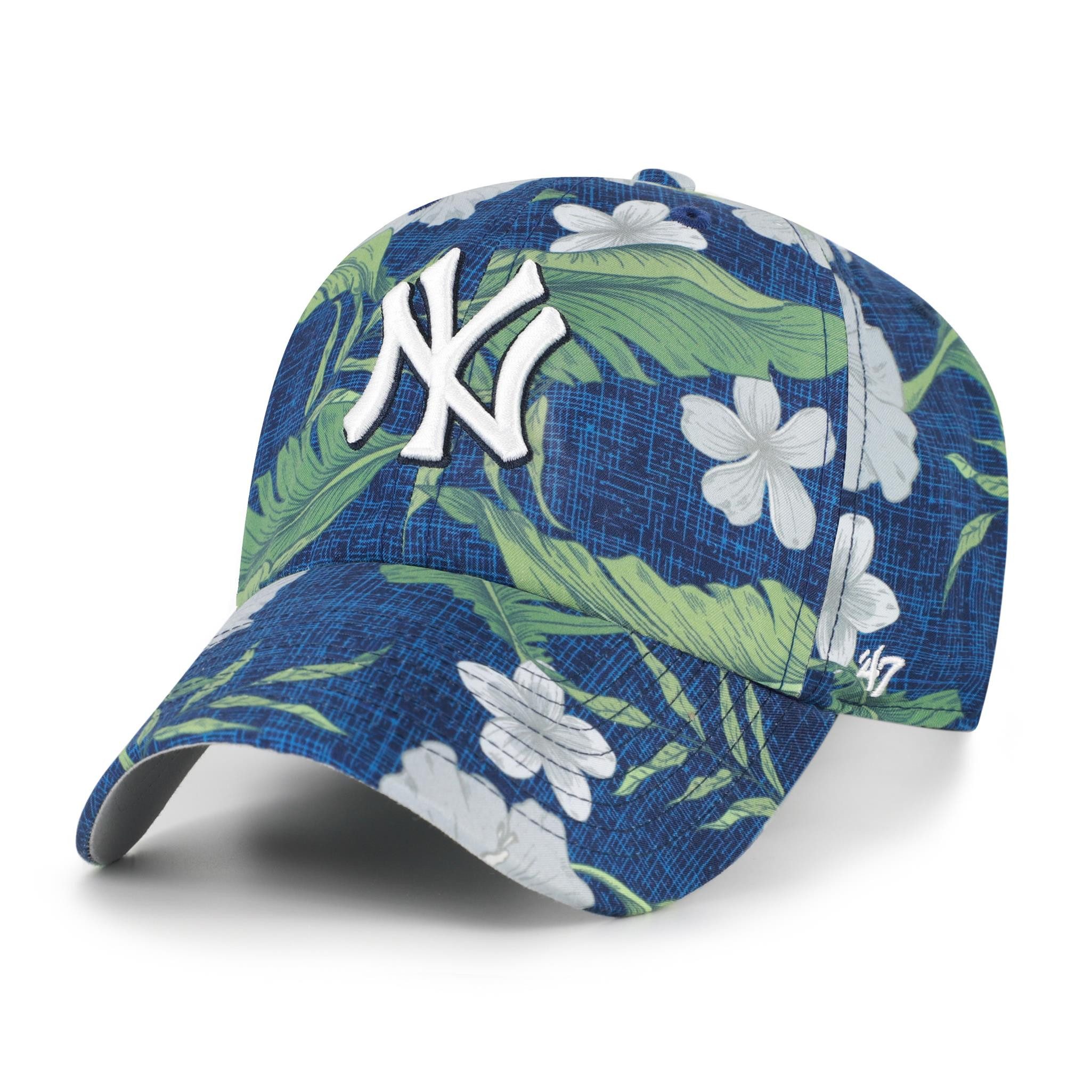 Baseball Cap '47 Brand MLB Cap New York Yankees BEACH SIDE '47 Clean Up Navy