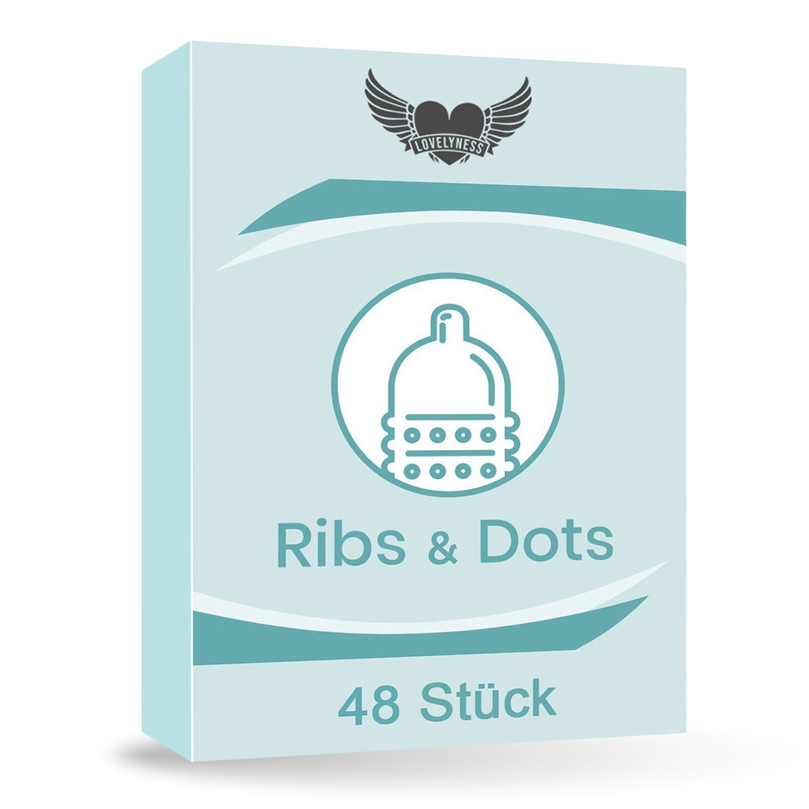 Lovelyness Kondome - mit Noppen und Rippen