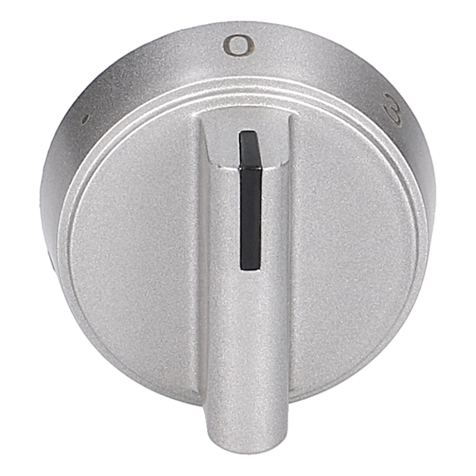 easyPART Griff wie Amica 9070451 Drehknopf silber Amica 9070451, Für Backofen / Herd