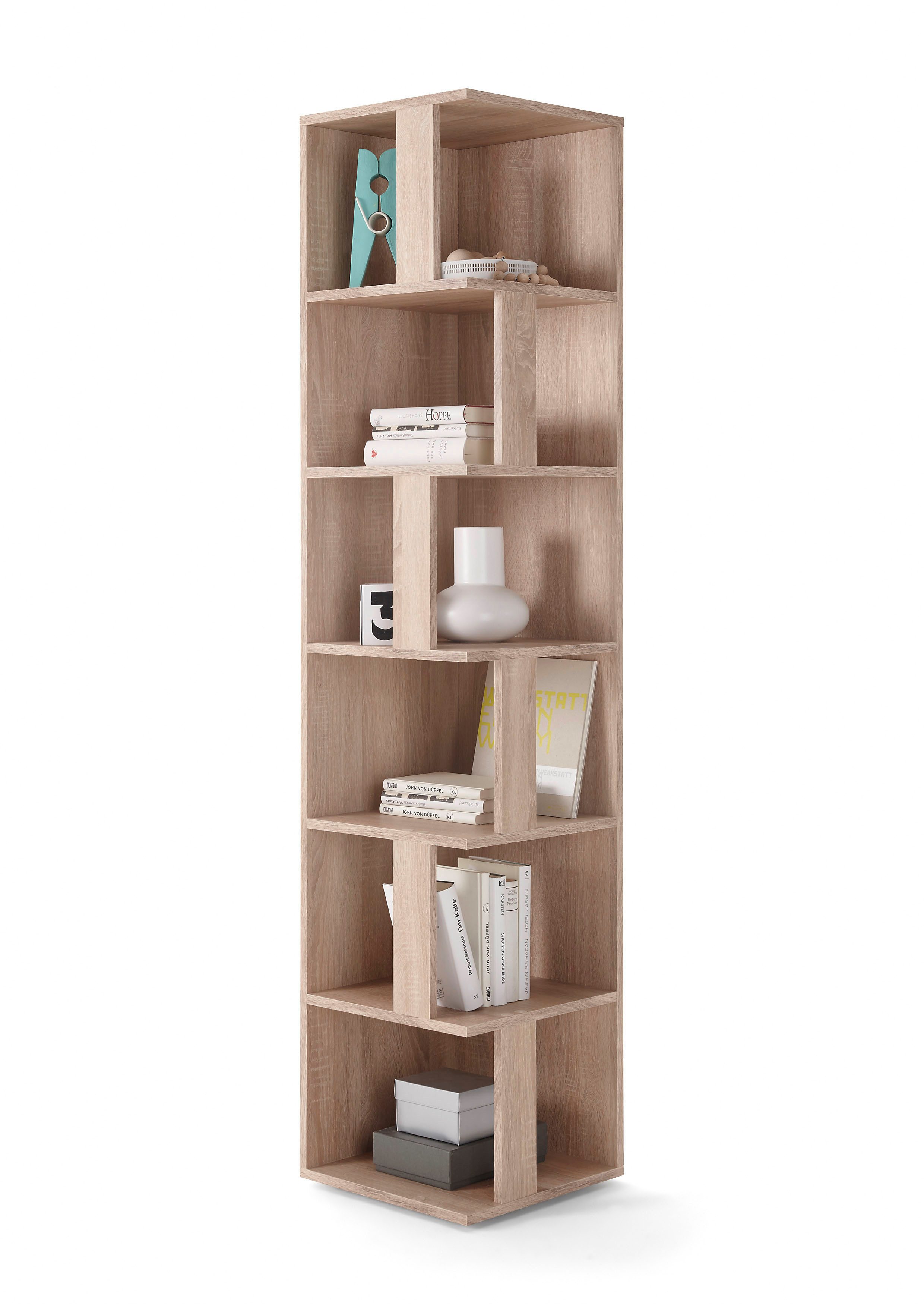 BEGA OFFICE Eckregal Corner Shelf, mit 6 offenen Fächer, 37,5x37,5x186 cm günstig online kaufen