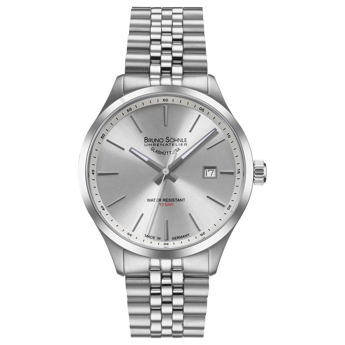 BRUNO SÖHNLE Quarzuhr Bruno Söhnle Glashütte 17-13225-242 Herrenuhr, (1-tlg)