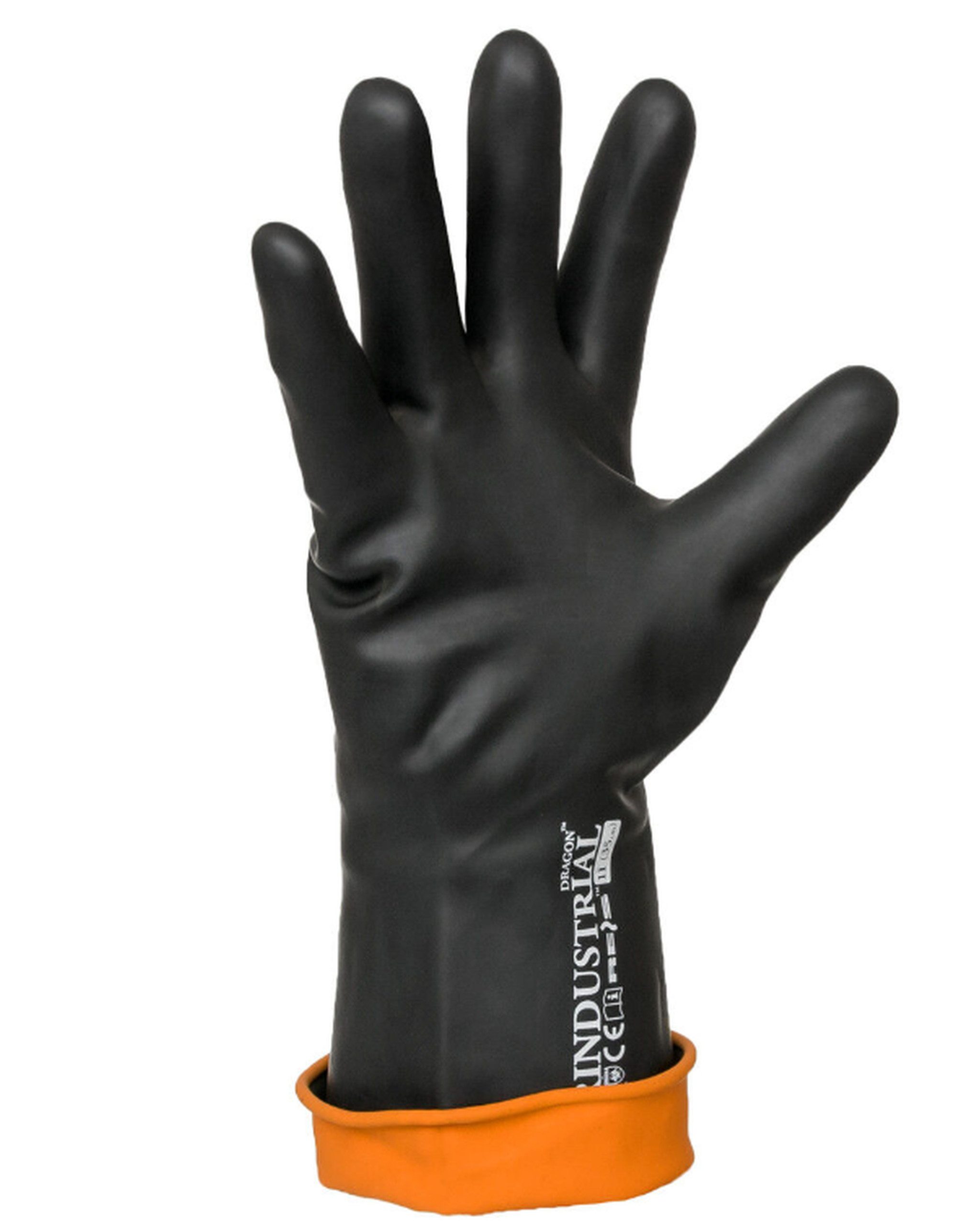 Reis Arbeitshandschuhe Arbeitshandschuhe Gummi Wasserdicht Schutzhandschuhe lang 45cm Gr. 11