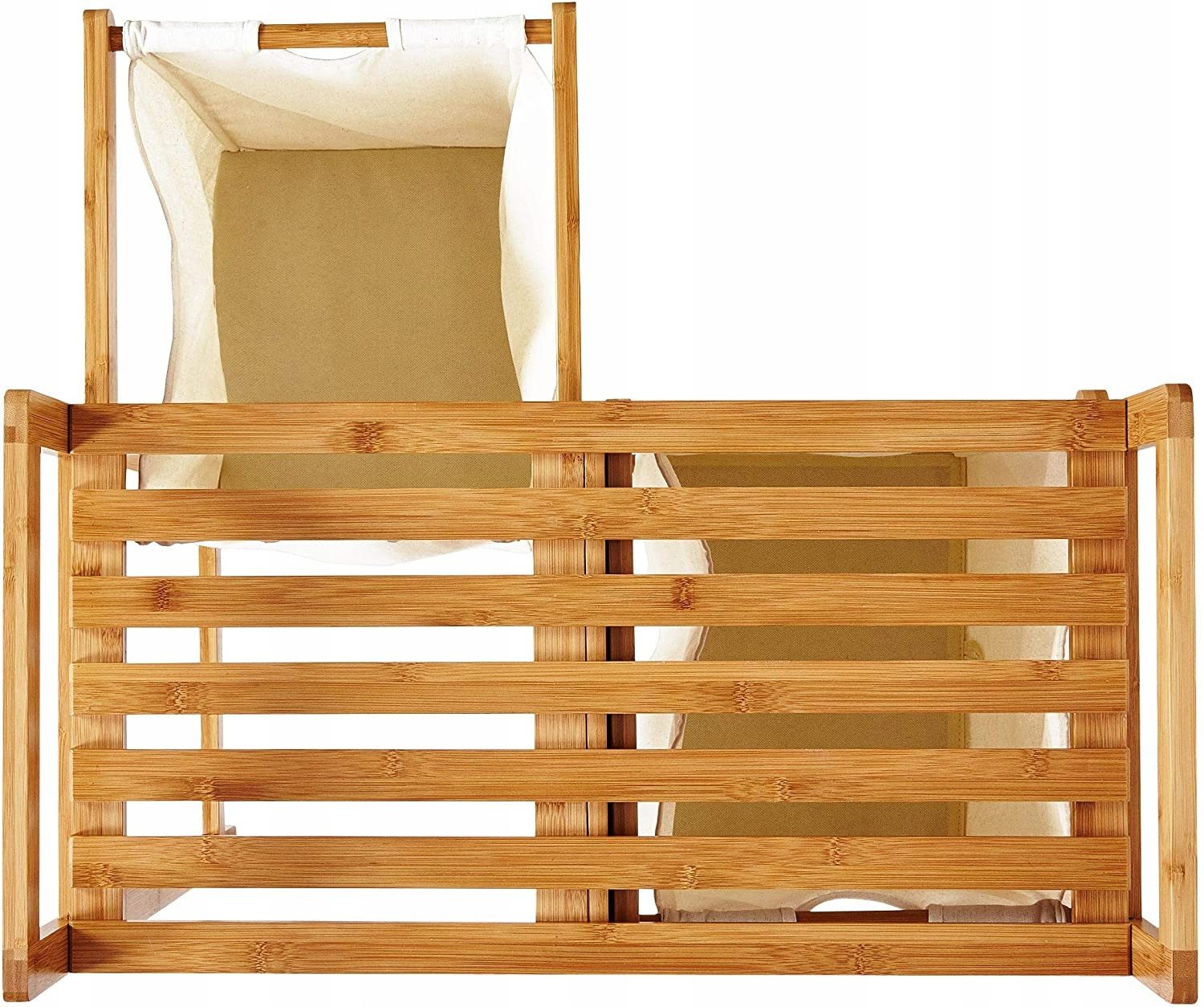 AD.CON Wäschekorb Bambus Wäschekorb Badezimmer Regal günstig online kaufen