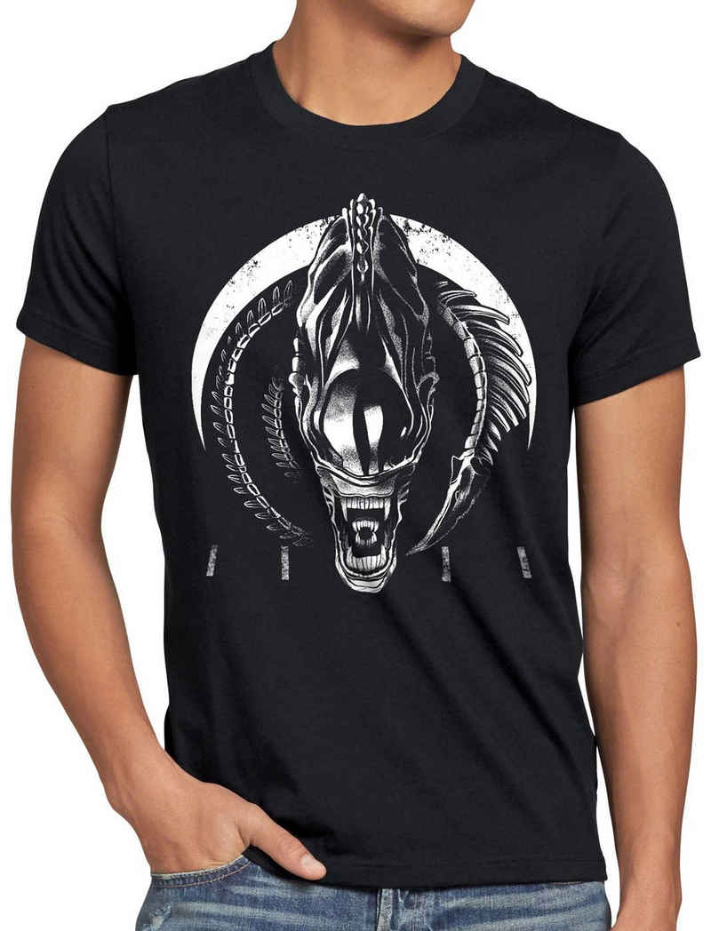 style3 Print-Shirt Herren T-Shirt Xenomorph Ambush alien kino