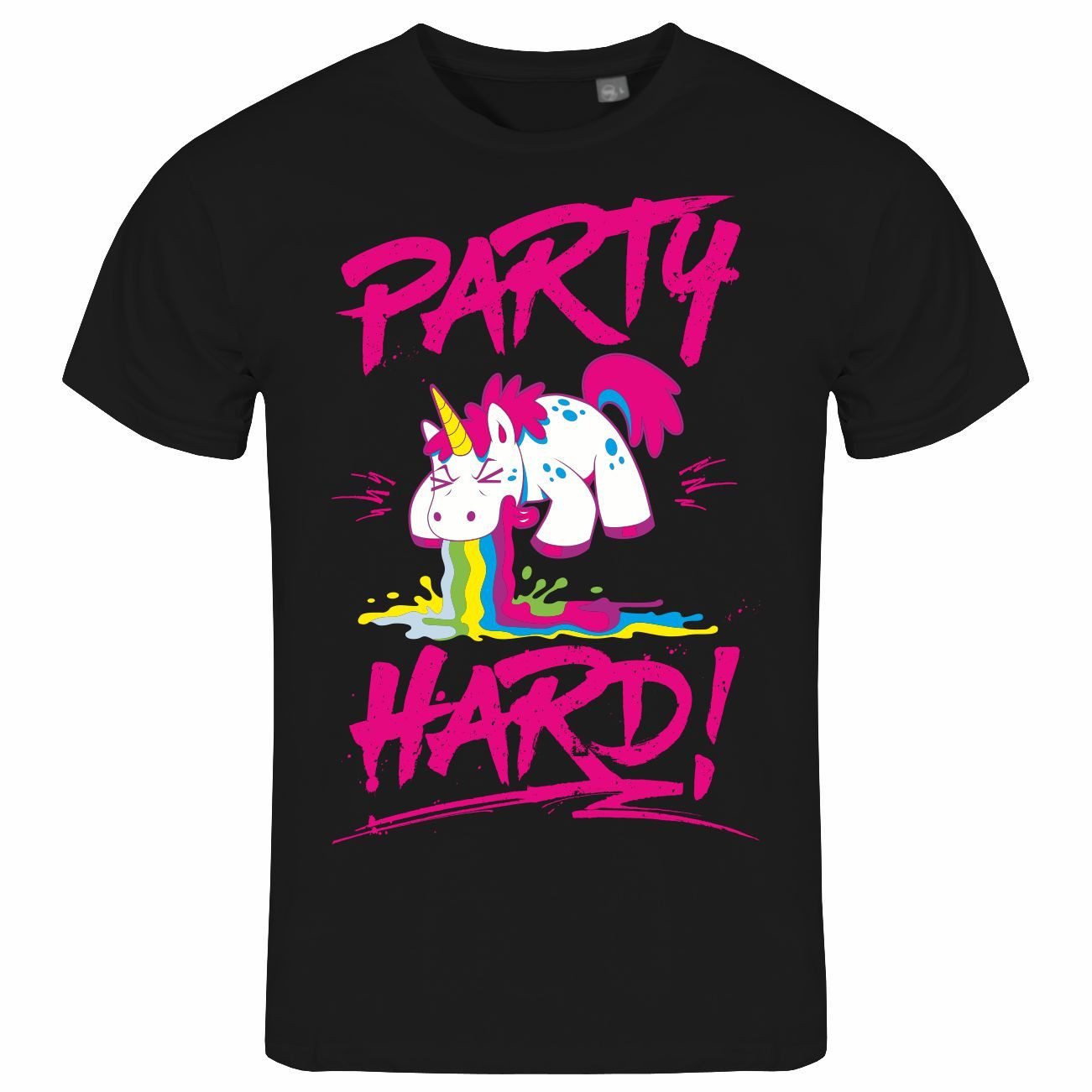 Print-Shirt Herren T-Shirt PARTY HARD