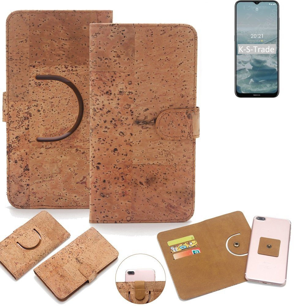K-S-Trade Handyhülle für Nokia G20, Handy Hülle Schutz Hülle Handyhülle Schutzhülle Korkhülle