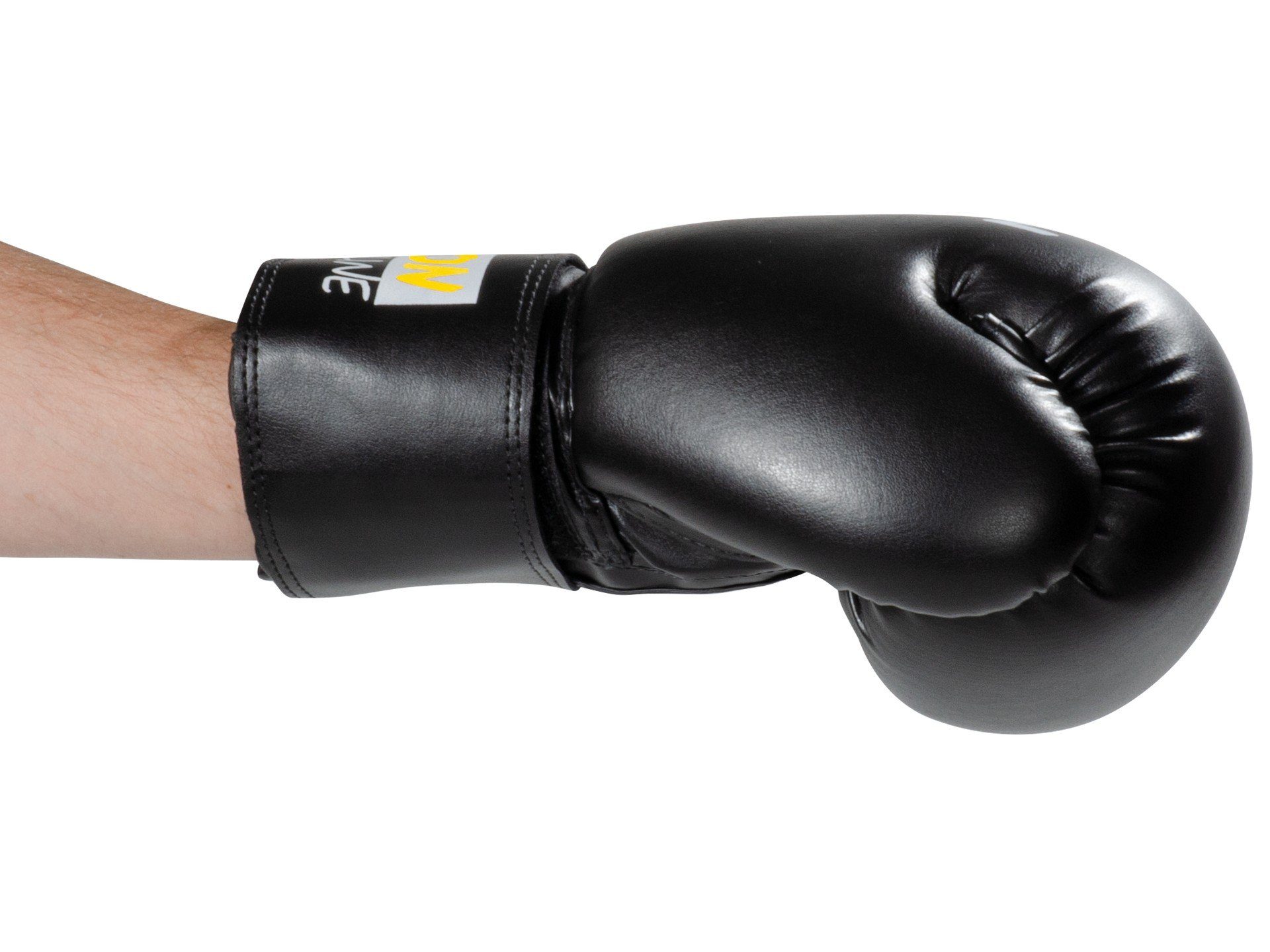 Wettkampf Training, Boxen Box-Handschuhe MMA KWON Farben 10 und Thaiboxen Kickboxen (Paar), Unzen, Boxhandschuhe schwarz 4 Pointer