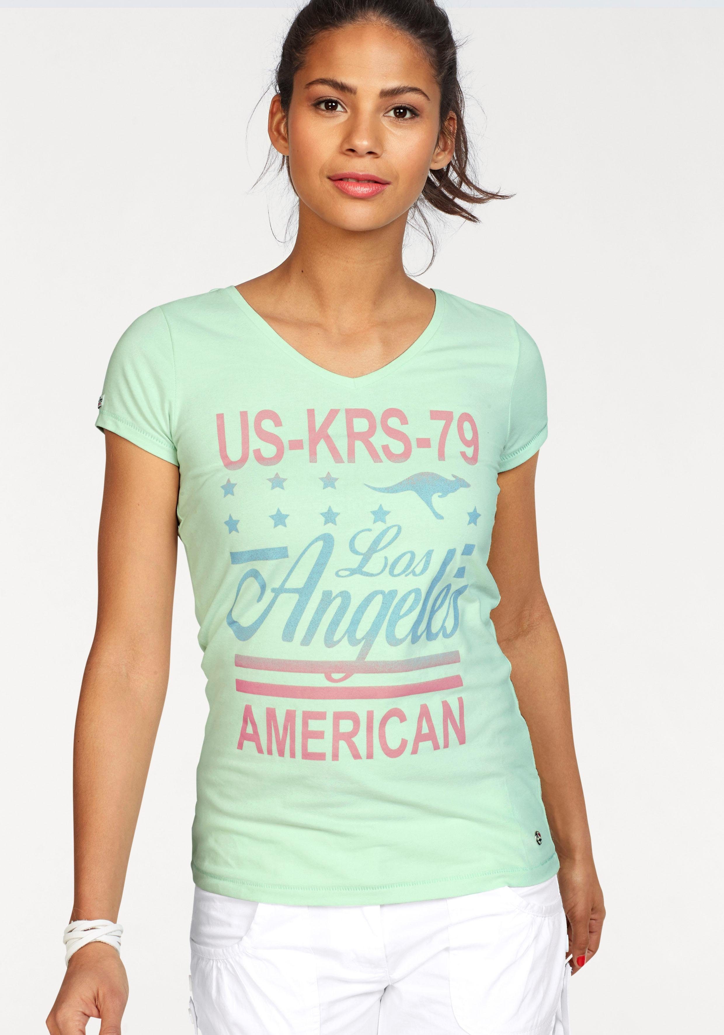 KangaROOS TShirt mit großem Frontprint kaufen OTTO