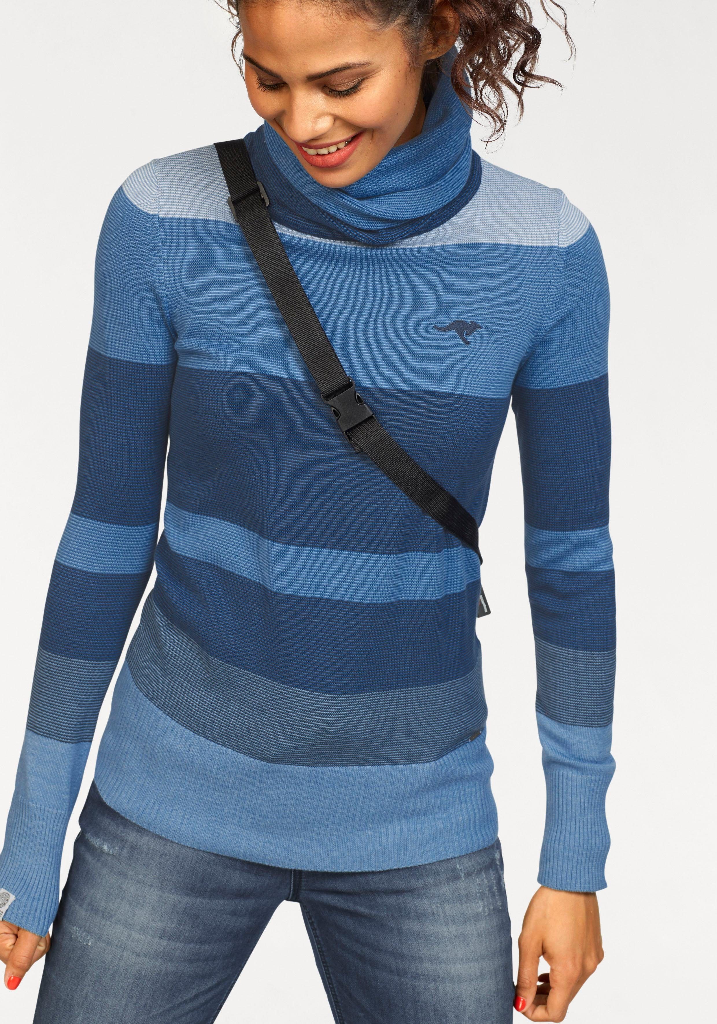 Blaue Rollkragenpullover online kaufen | OTTO