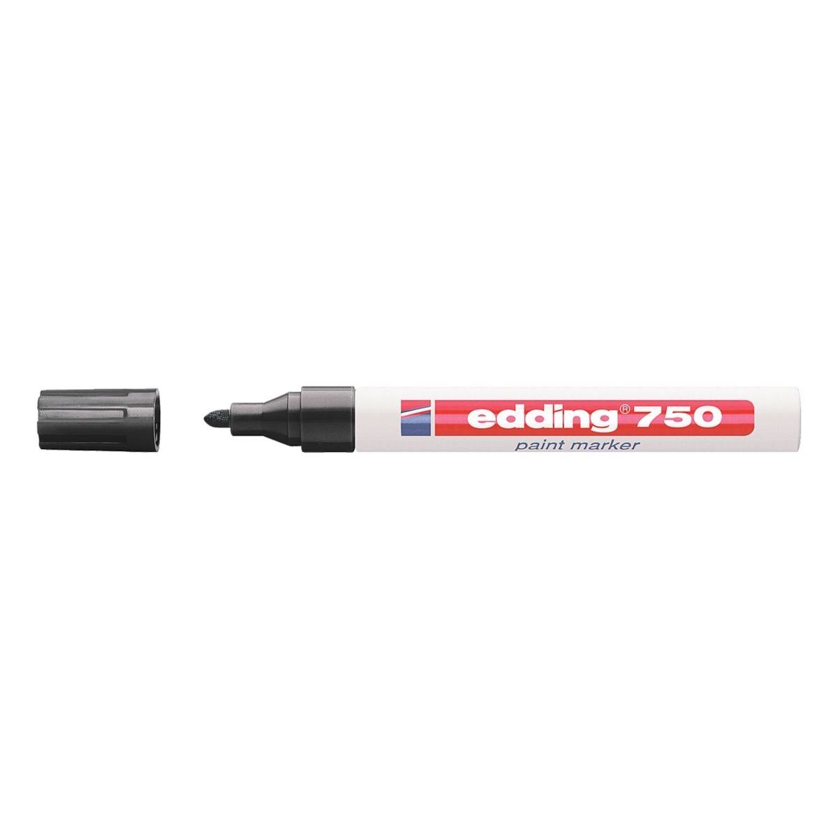 edding Lackmarker 750, (1-tlg), Strichstärke 2-4 mm, wasserfest