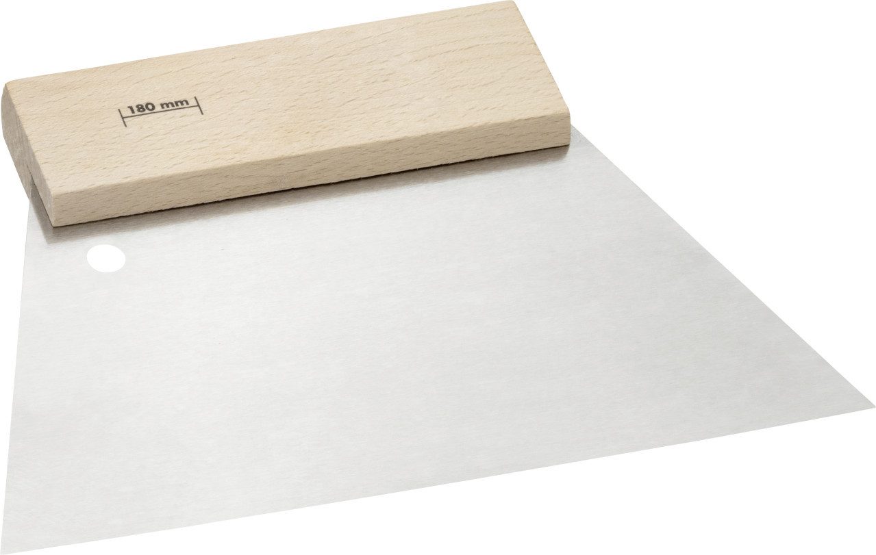 Color Expert Tapetenspachtel Color Expert Trapez-Spachtel 180 mm Holzgriff