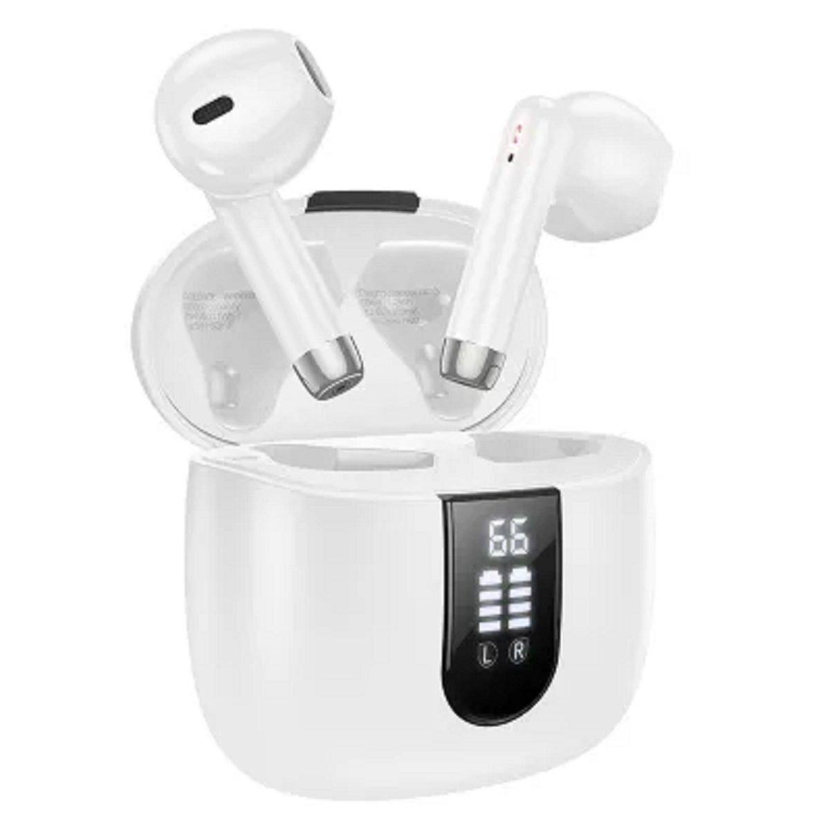 HOCO Zarte kabellose / Bluetooth-Stereokopfhörer weiß wireless In-Ear-Kopfhörer