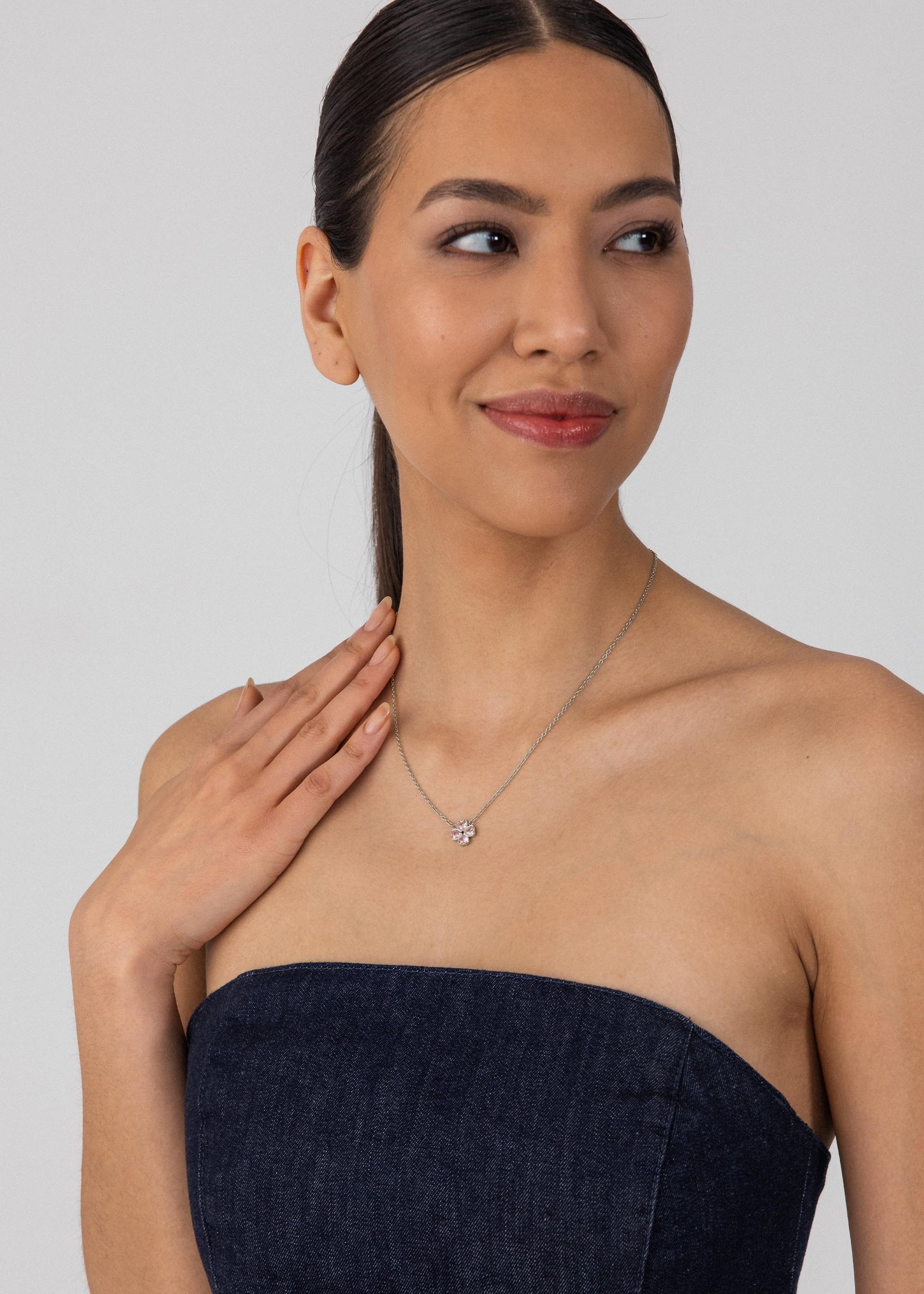 Purelei Kette mit Anhänger Cuore Rosé (Kette)