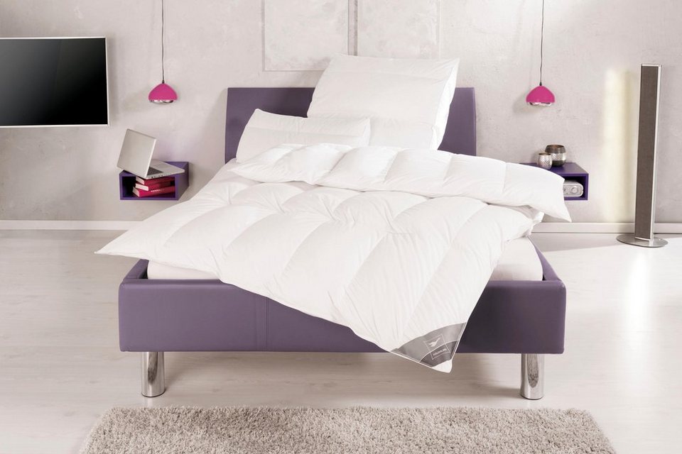 Daunenbettdecke, »BodyPerfect ModernLine«, Haeussling, Füllung: 60unen, 40% Federn