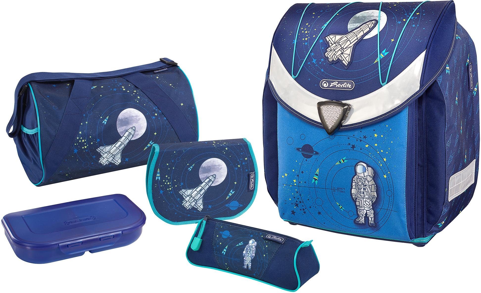 Herlitz Schulranzen Set, 5-tlg., »Flexi Plus, Space« online kaufen | OTTO