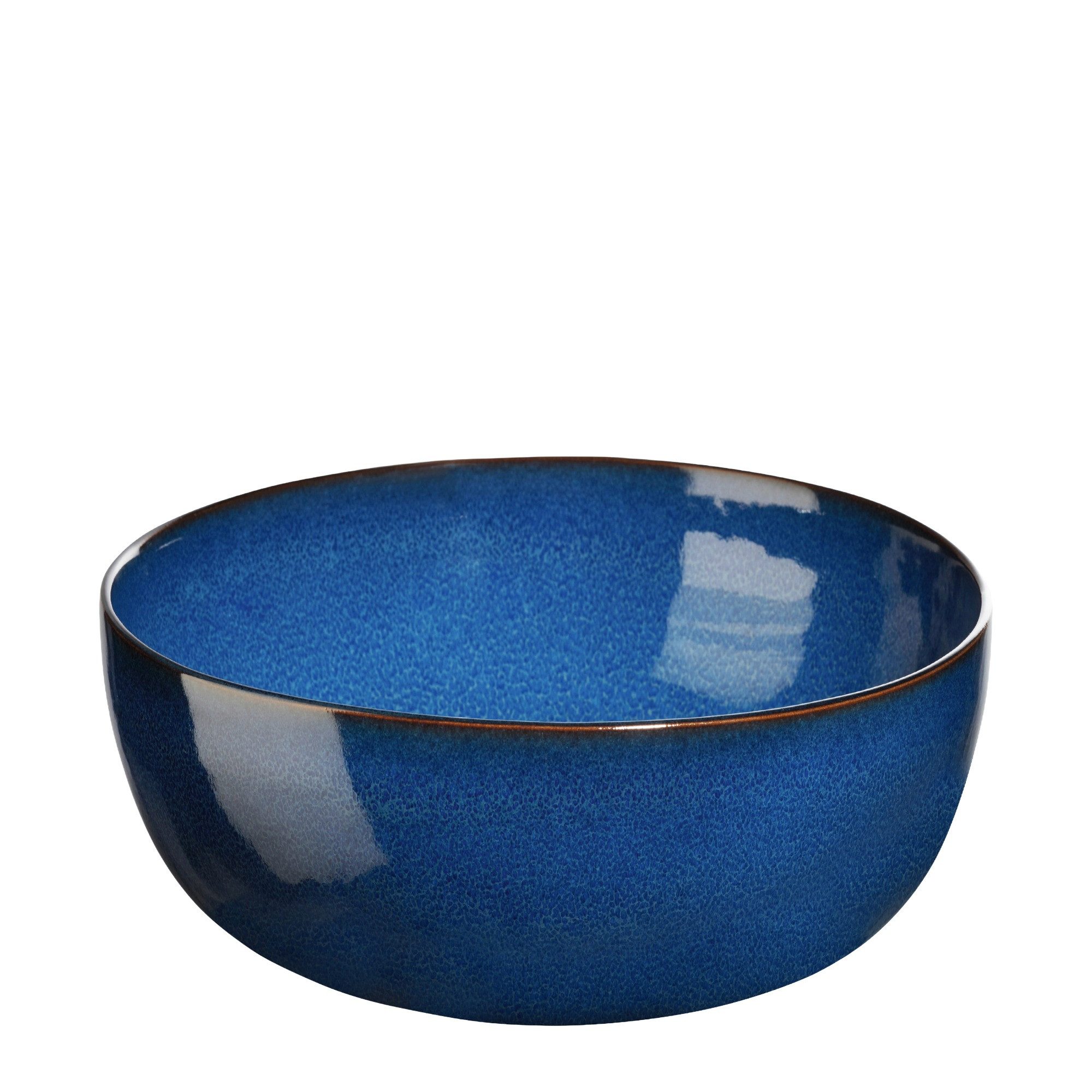 ASA SELECTION Salatschüssel ASA Selection saisons Salatschale, midnight blue Ø22 cm, Steinzeug