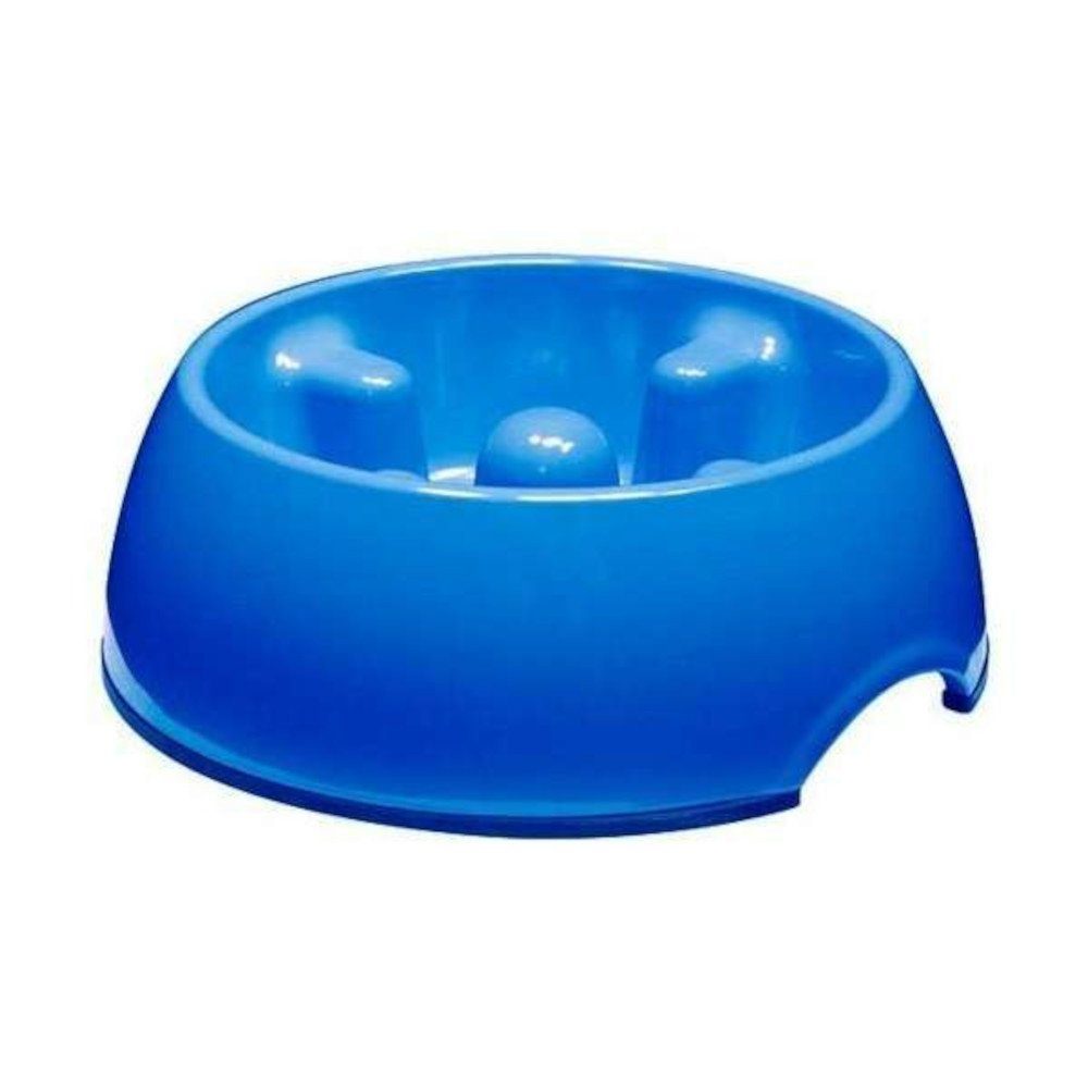 Napf DOGIT Go-Slow Anti-Schling-Napf Blau 1200 ml